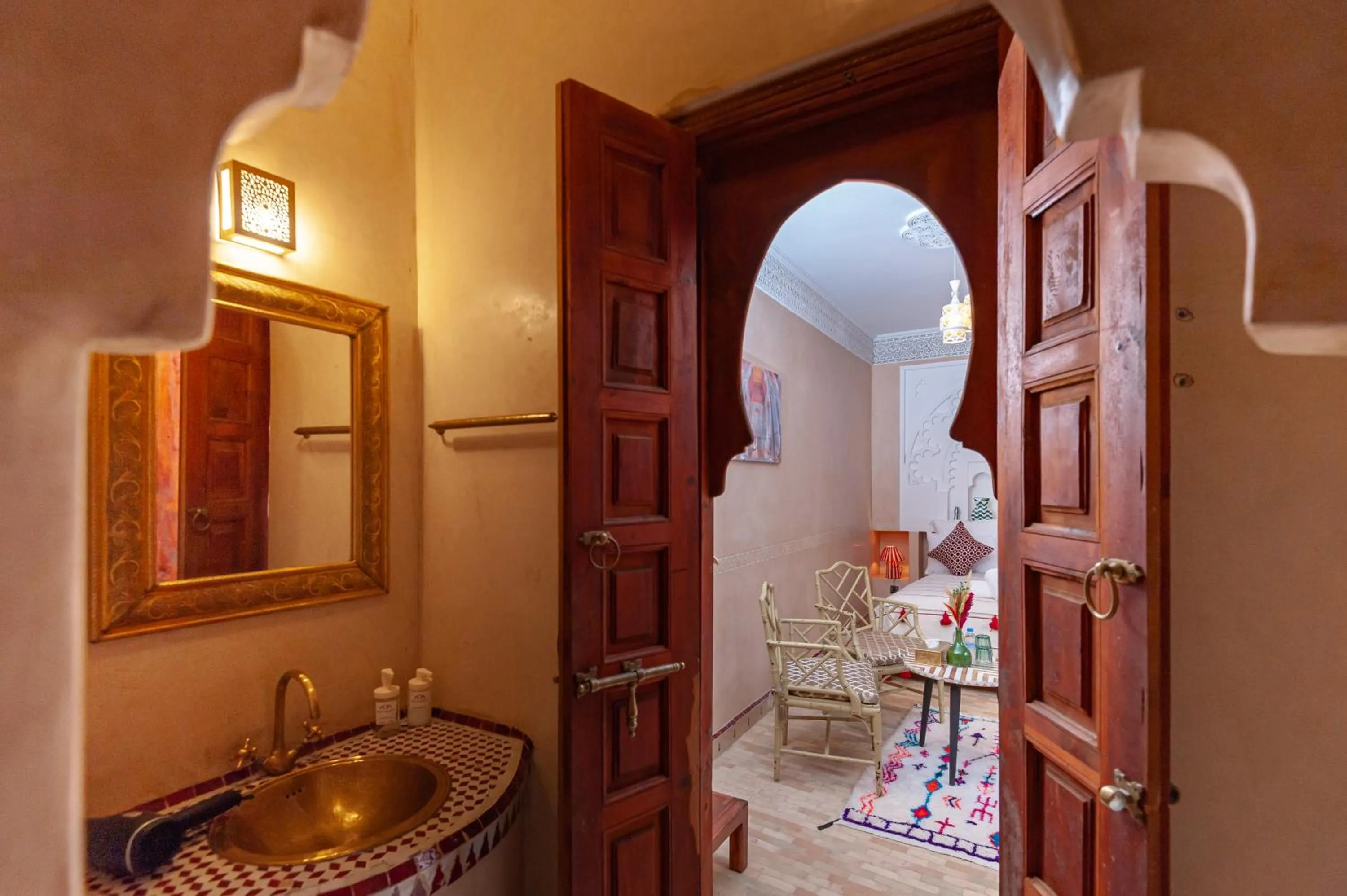 Bedroom in Riad Amalia
