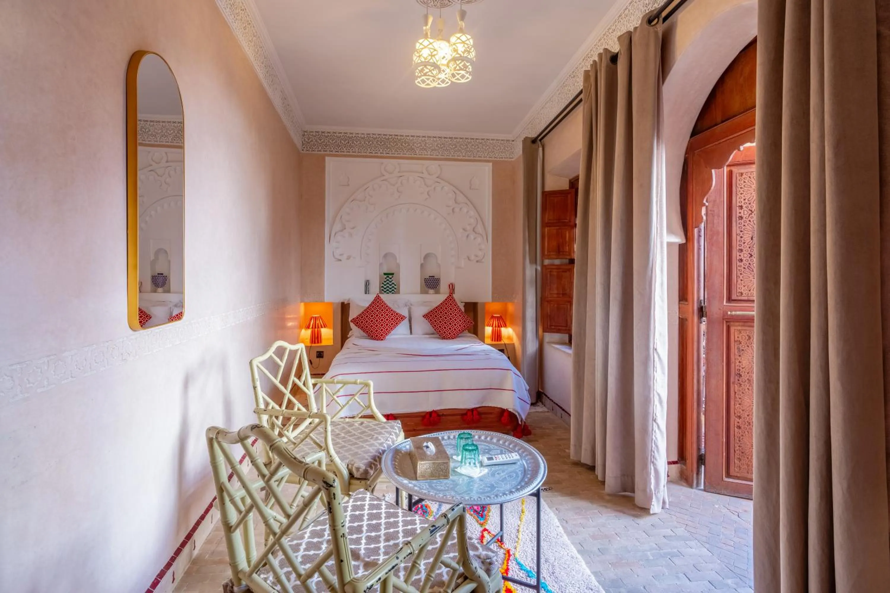 Bed in Riad Amalia