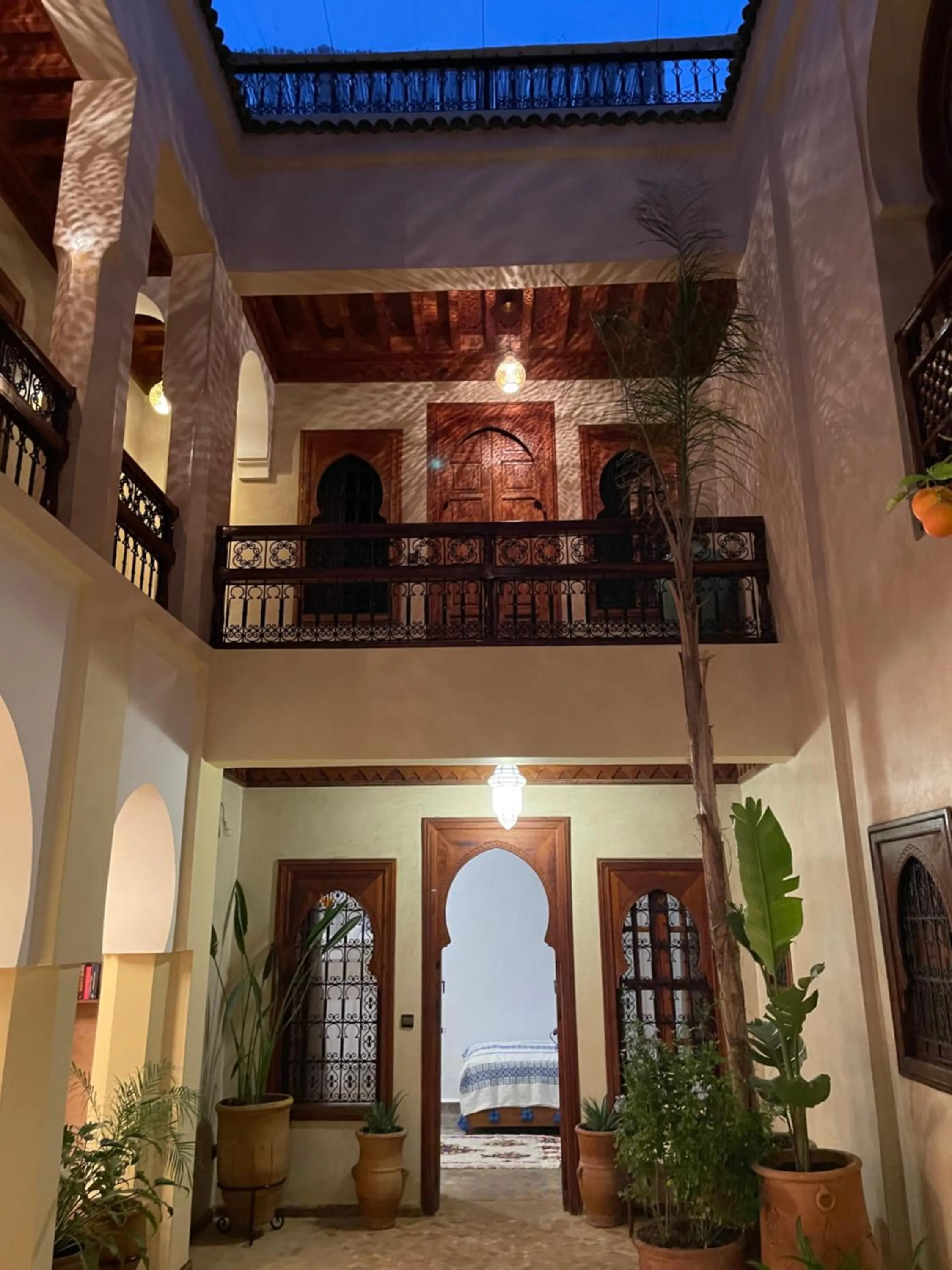 Patio in Riad Amalia