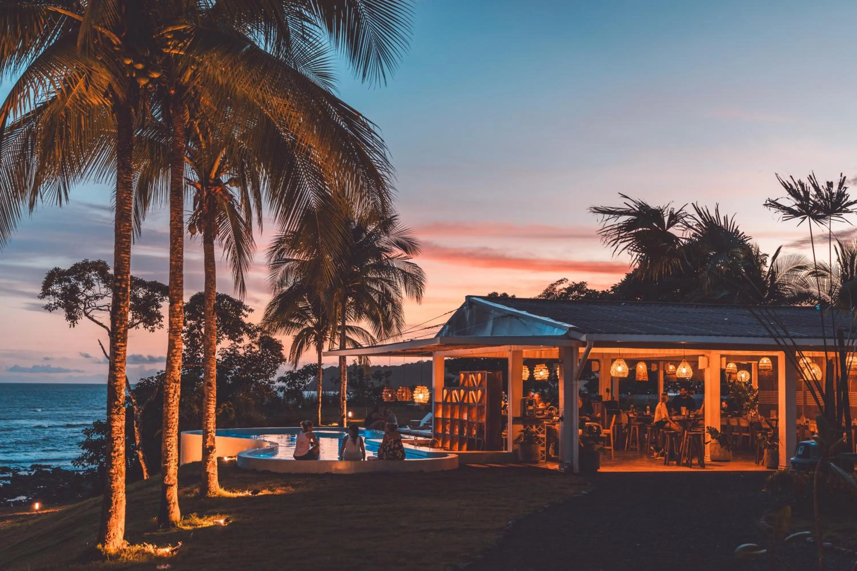 Sea view in Bambuda Santa Catalina