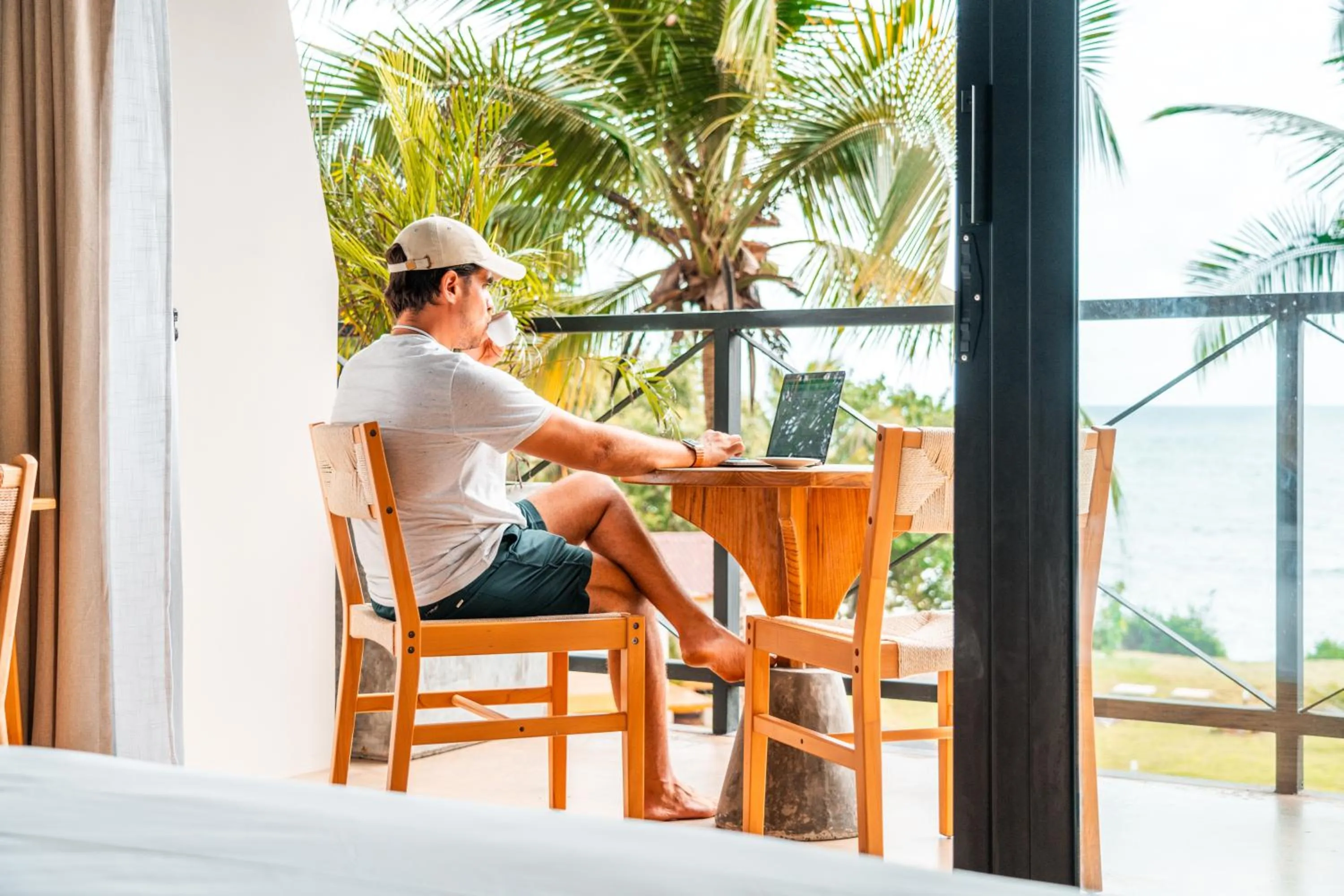 Balcony/Terrace in Bambuda Santa Catalina