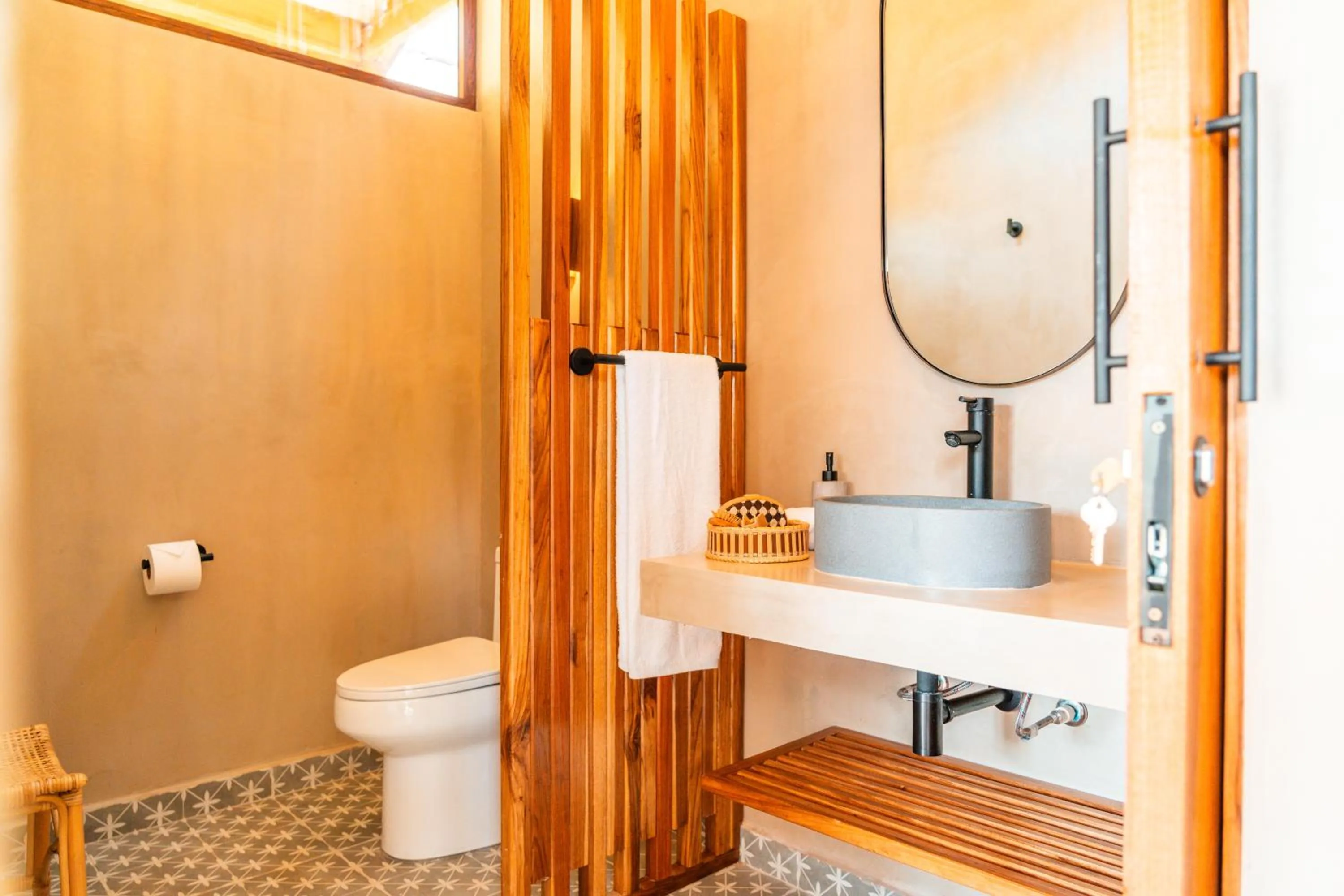 Bathroom in Bambuda Santa Catalina