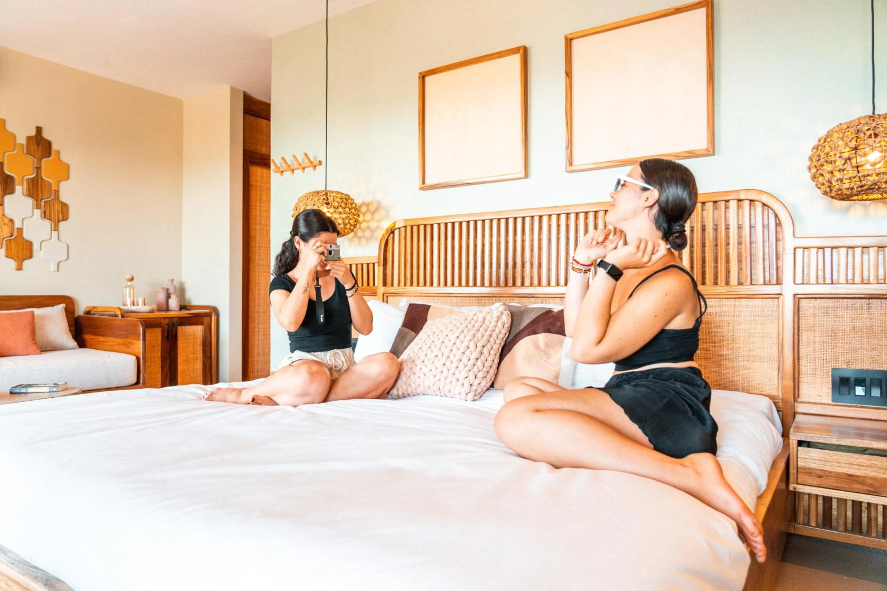 Bedroom, Bed in Bambuda Santa Catalina