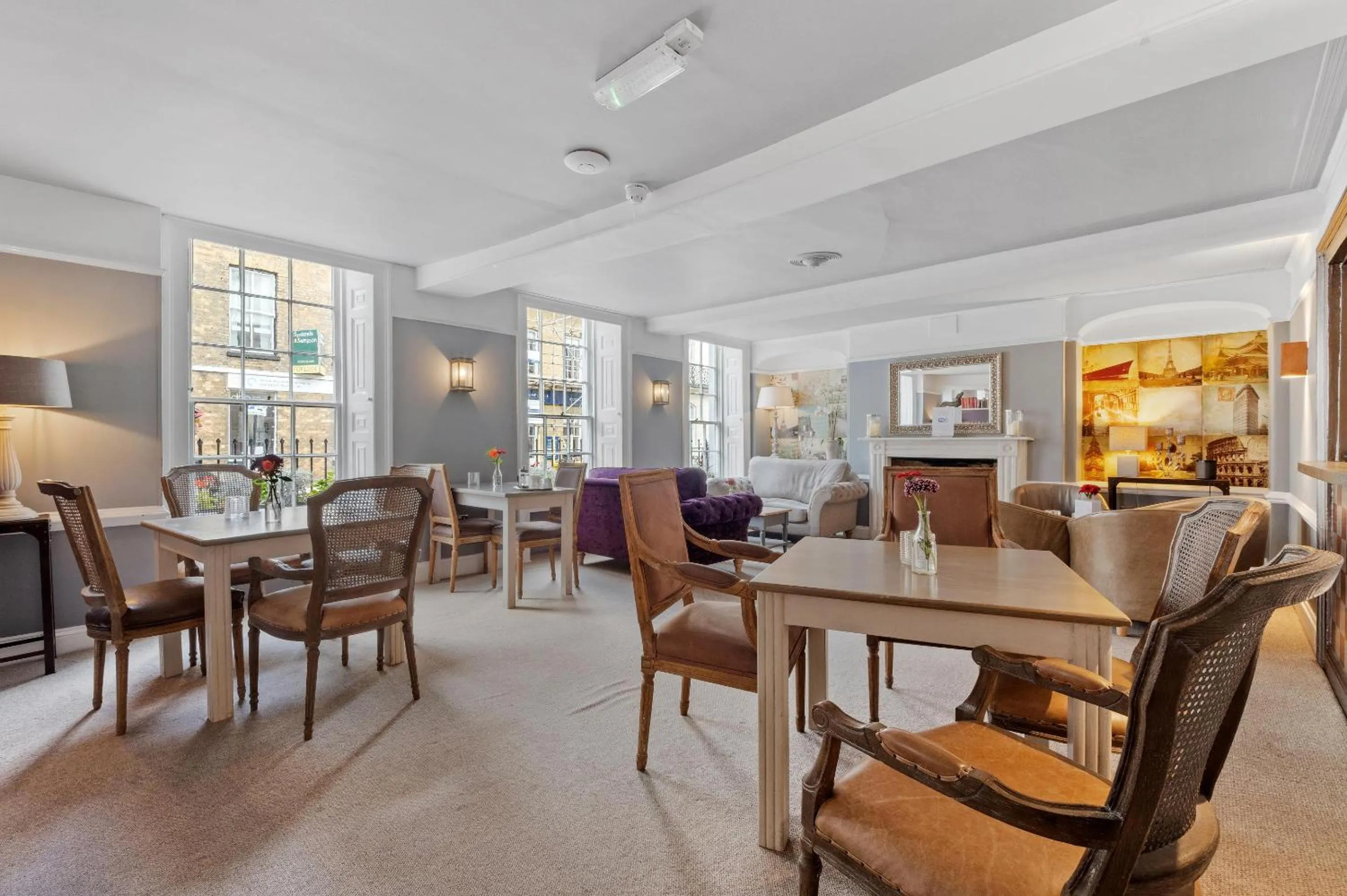 Seating area in Best Western Wessex Royale Hotel Dorchester