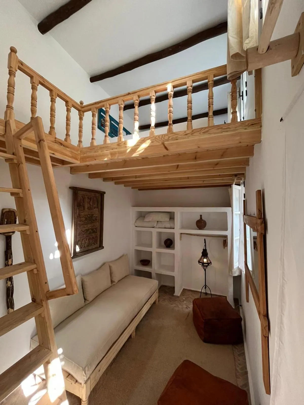Living room, Bed in Riad Baladin