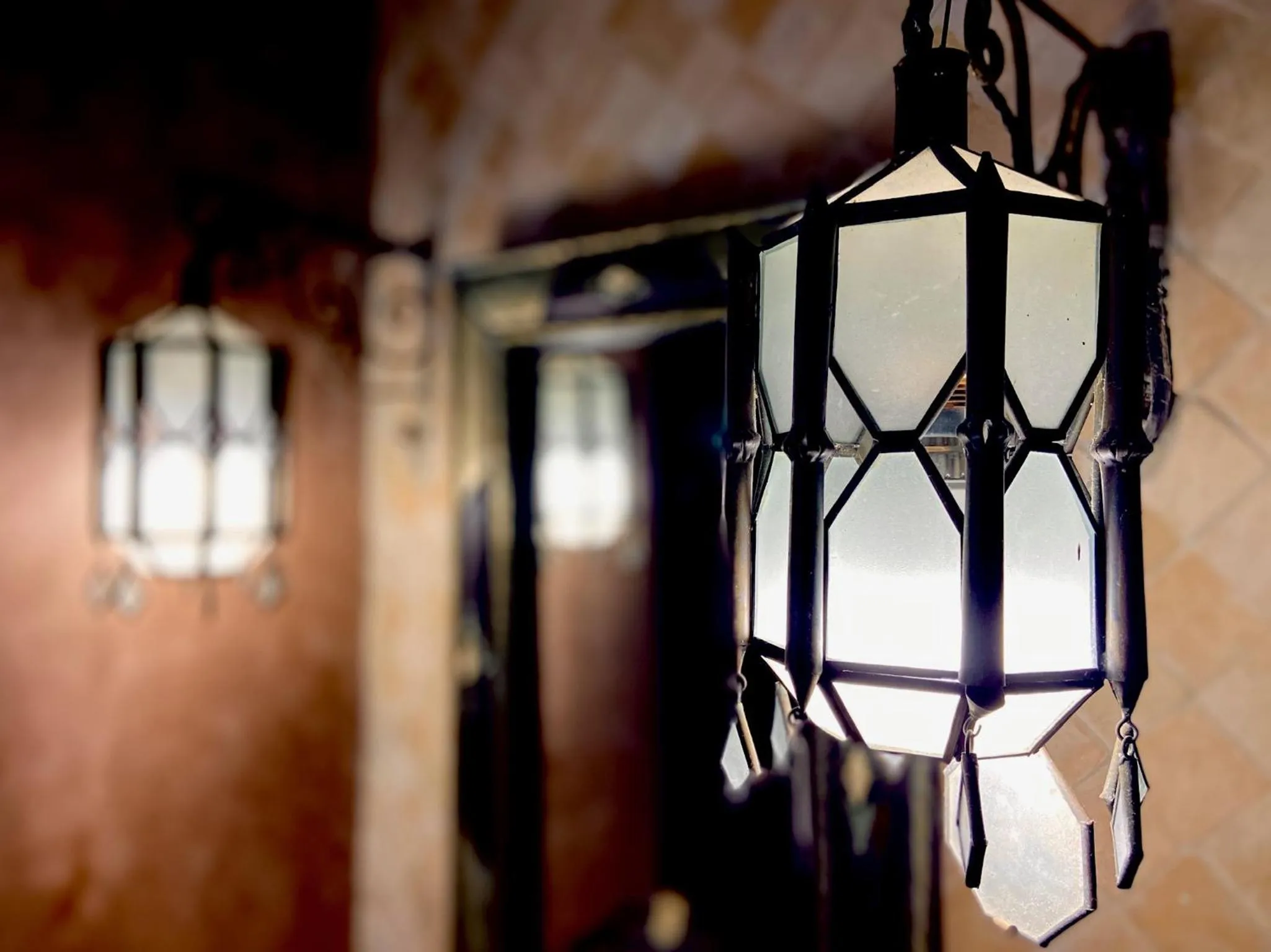 Decorative detail in Riad Baladin