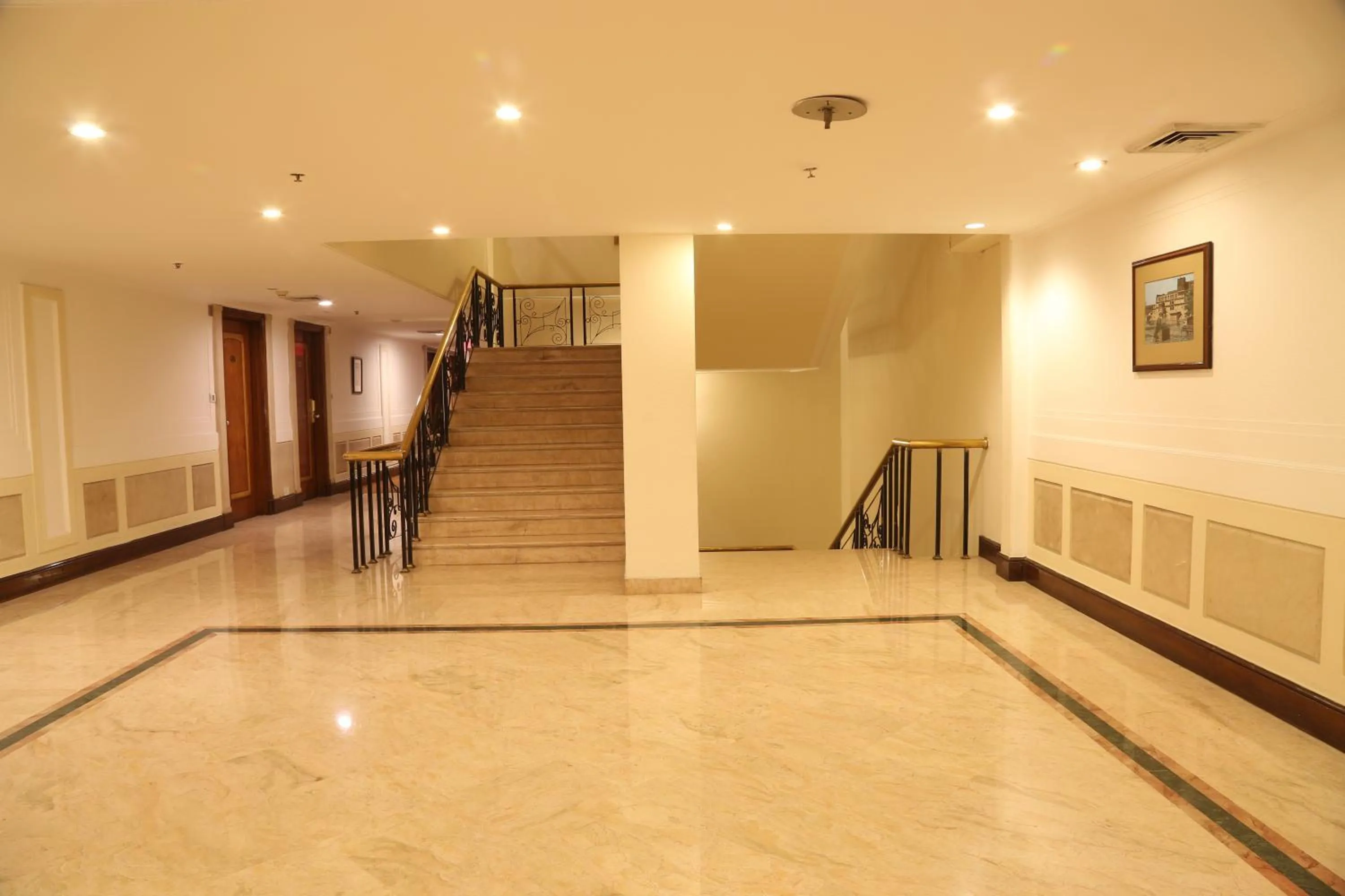 Lobby or reception in The Ashok, New Delhi