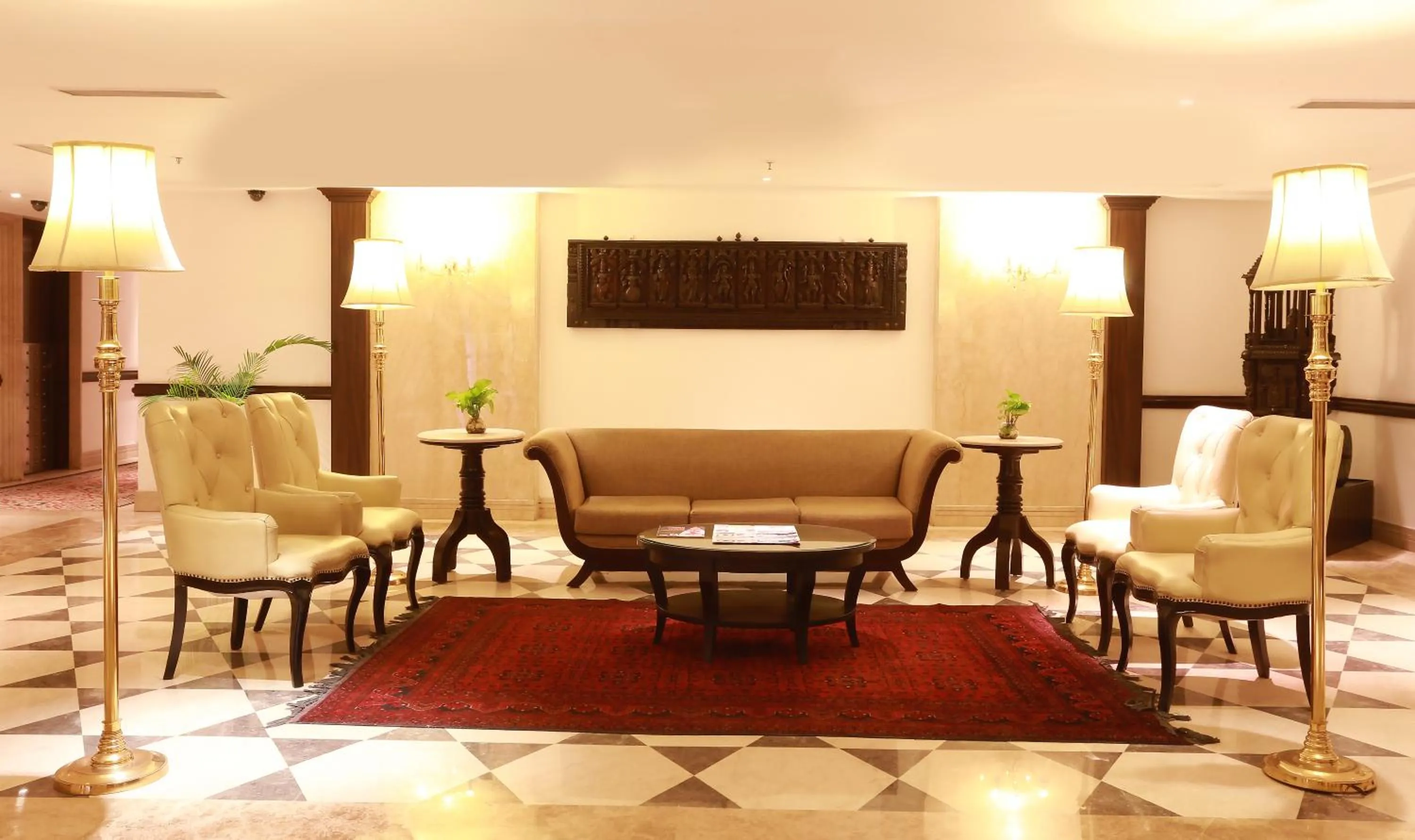 Area and facilities in The Ashok, New Delhi