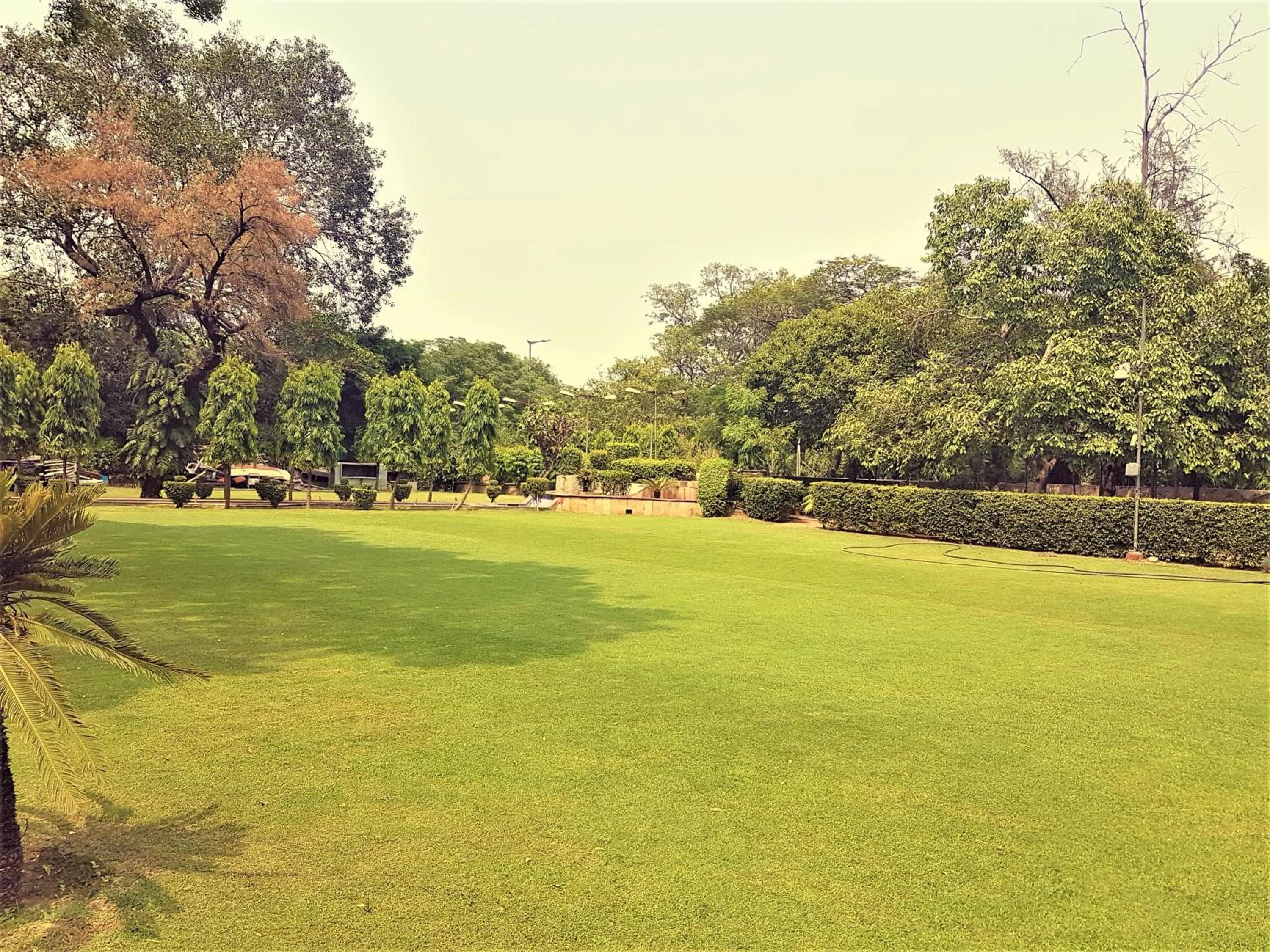 Garden in Hotel Samrat, New Delhi