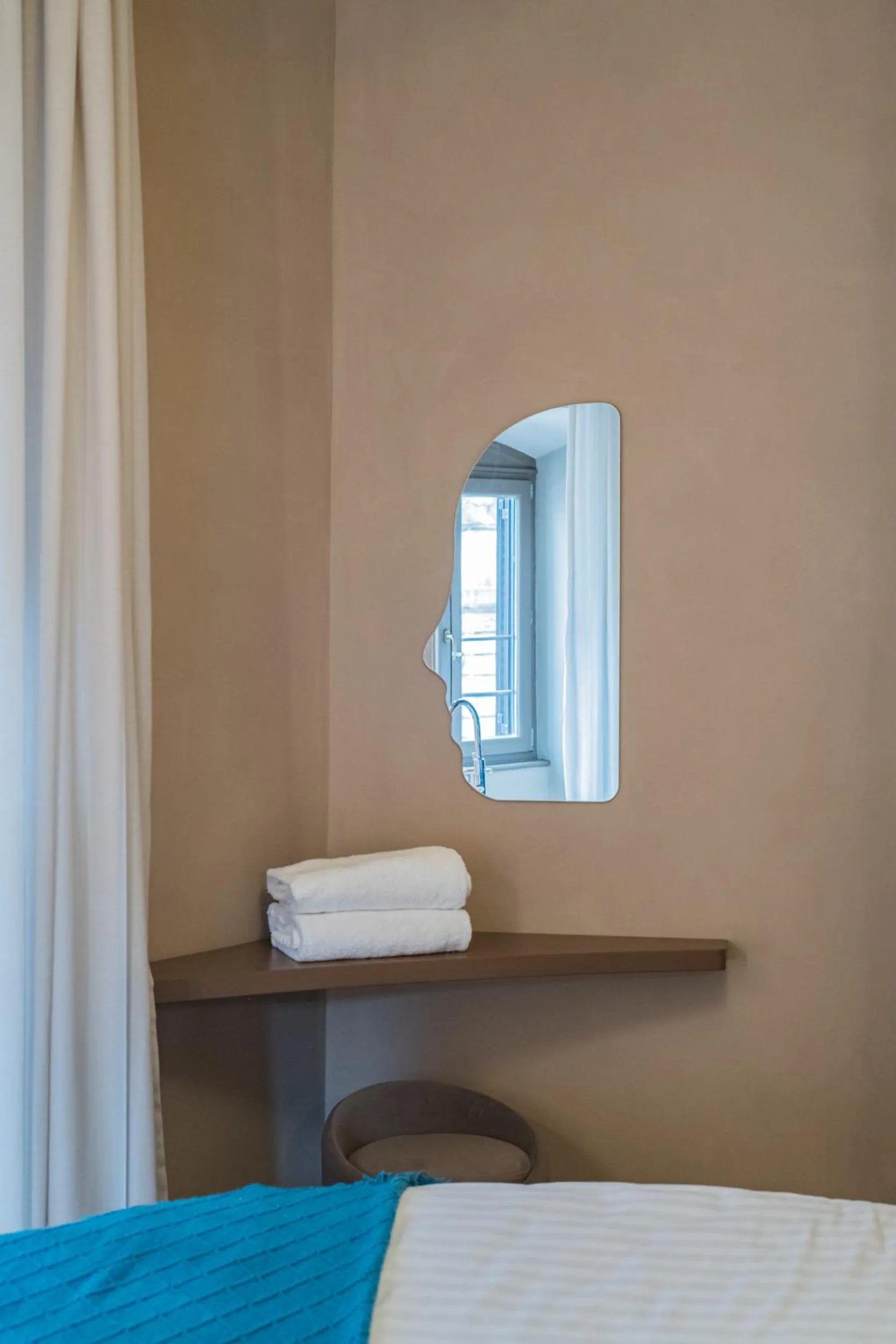 Decorative detail, Bed in 163 BOUTIQUE HOTEL