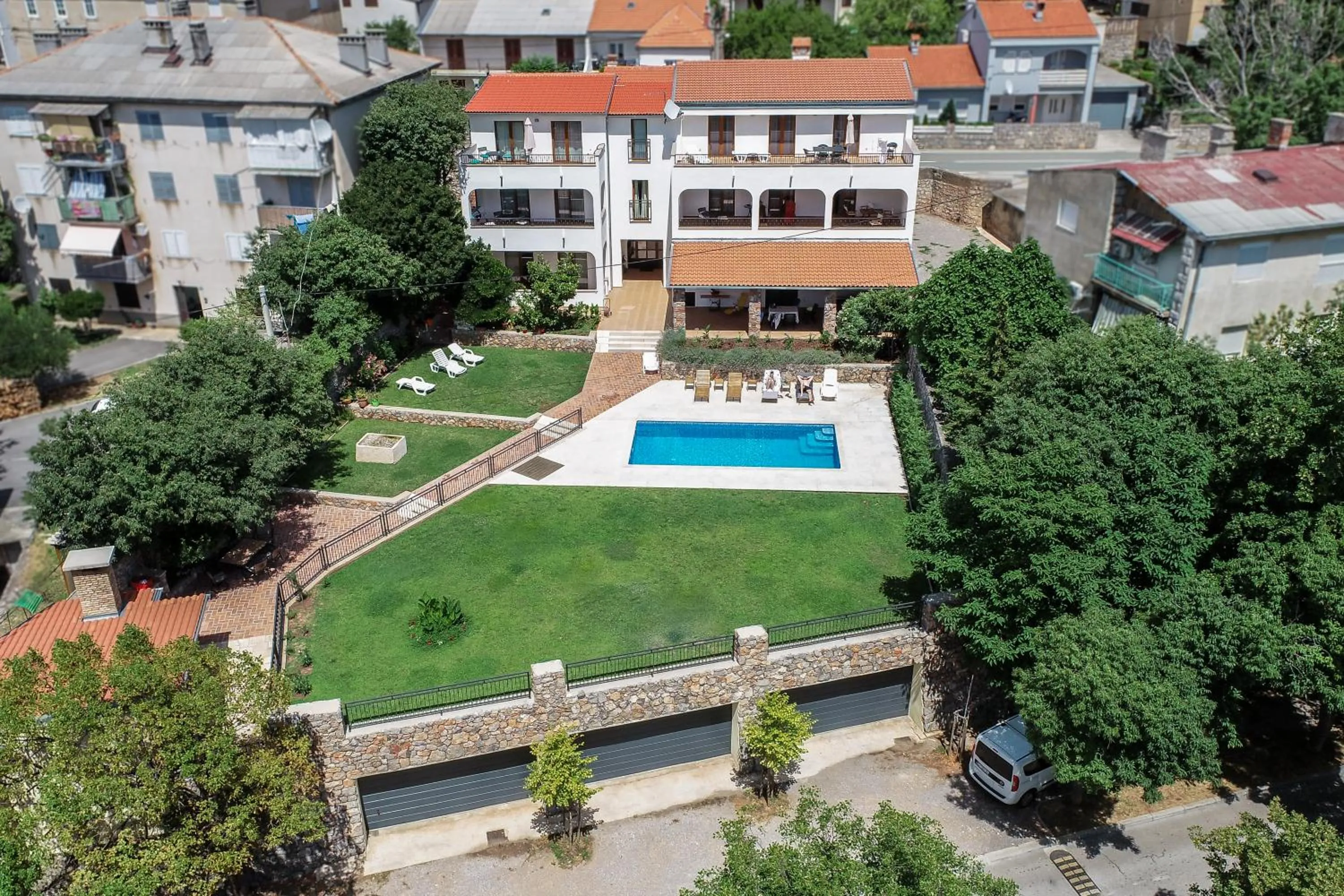Bird's eye view in Guesthouse Ruža - apartments