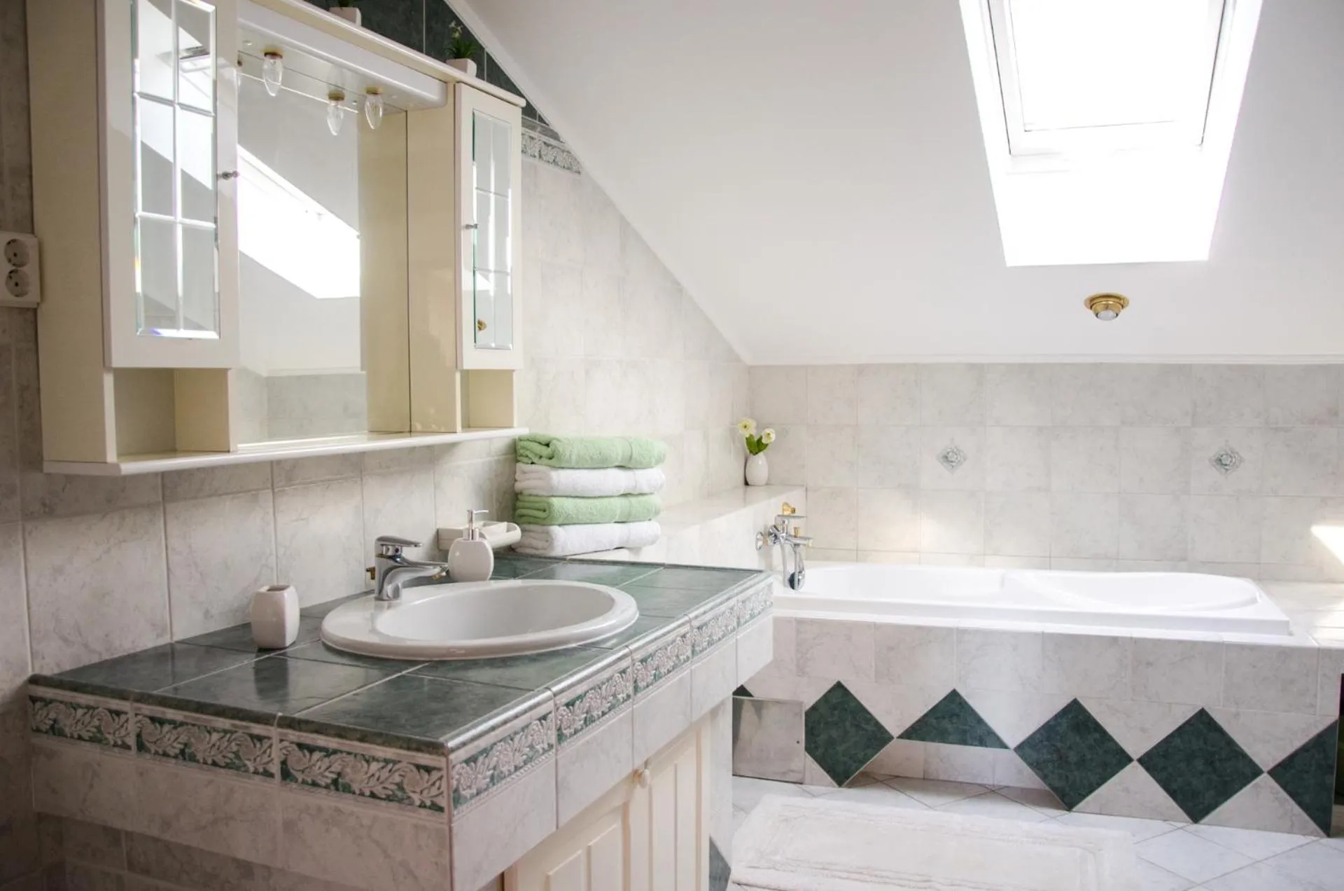 Bathroom in Guesthouse Ruža - apartments