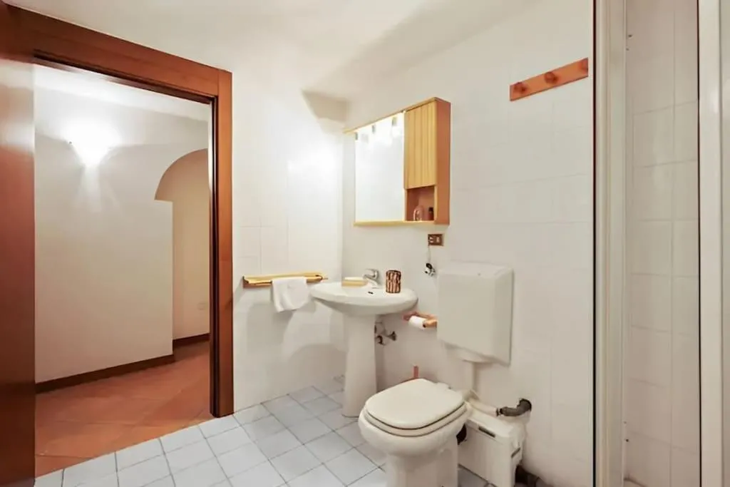 Toilet in Terrace Lake View Moltrasio