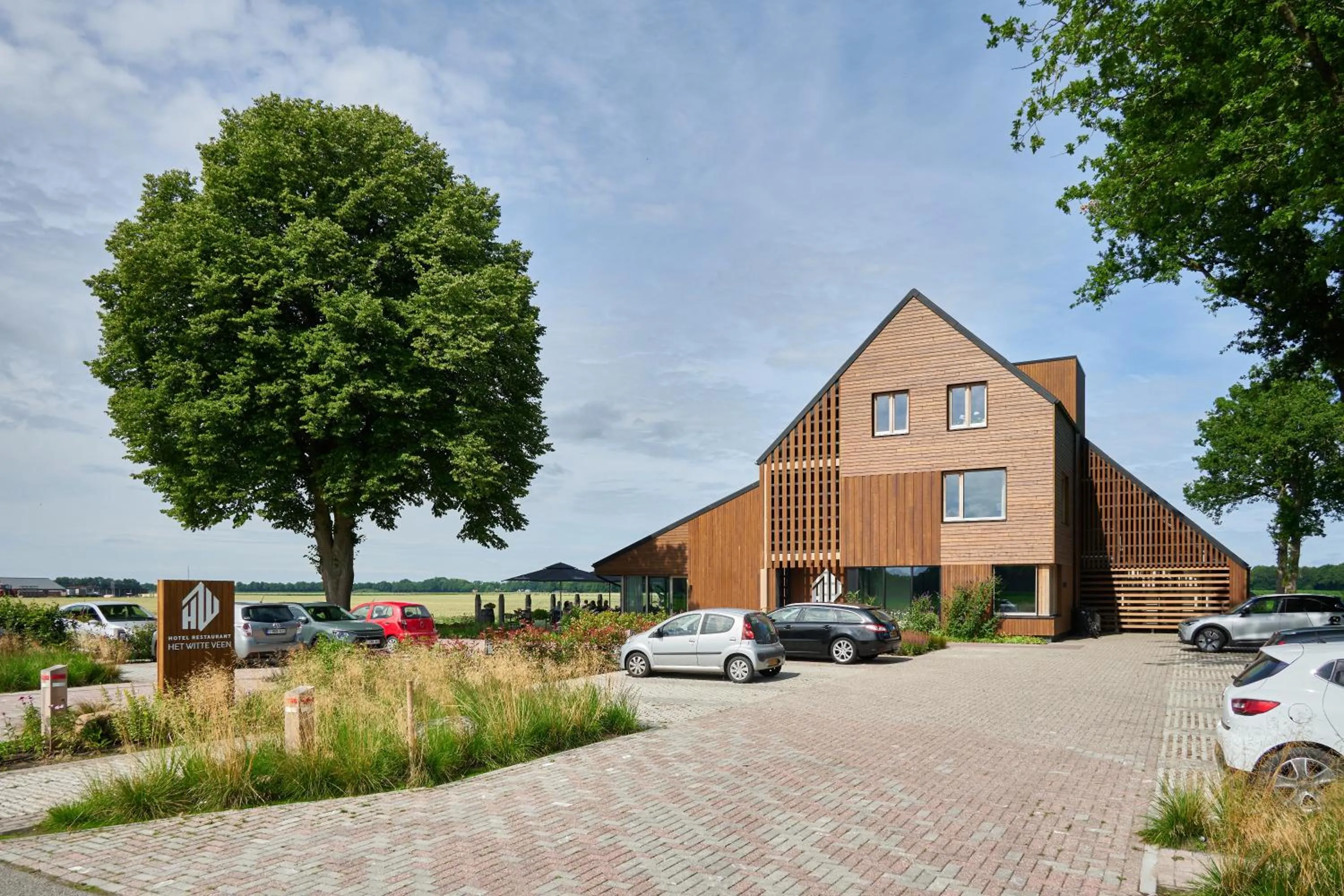 Property building in Boutique Hotel het Witte Veen