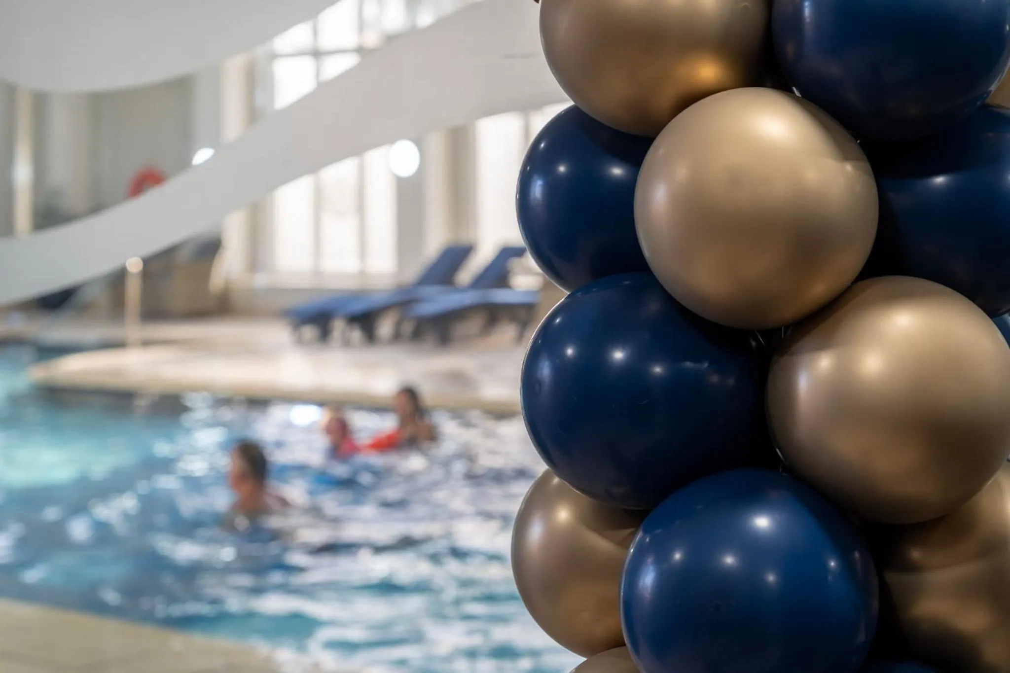 Swimming pool in Daresbury Park Hotel