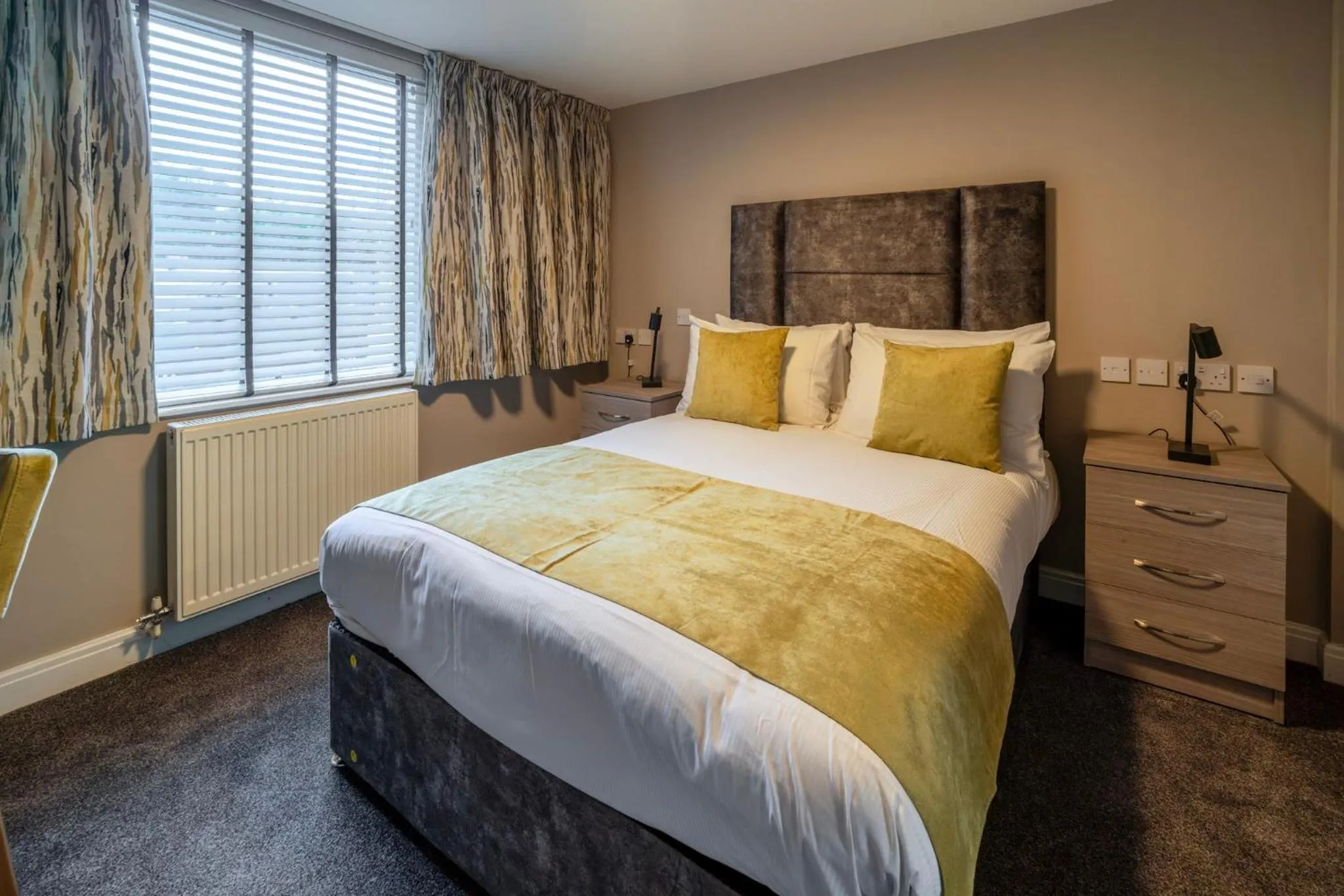 Bed in Daresbury Park Hotel