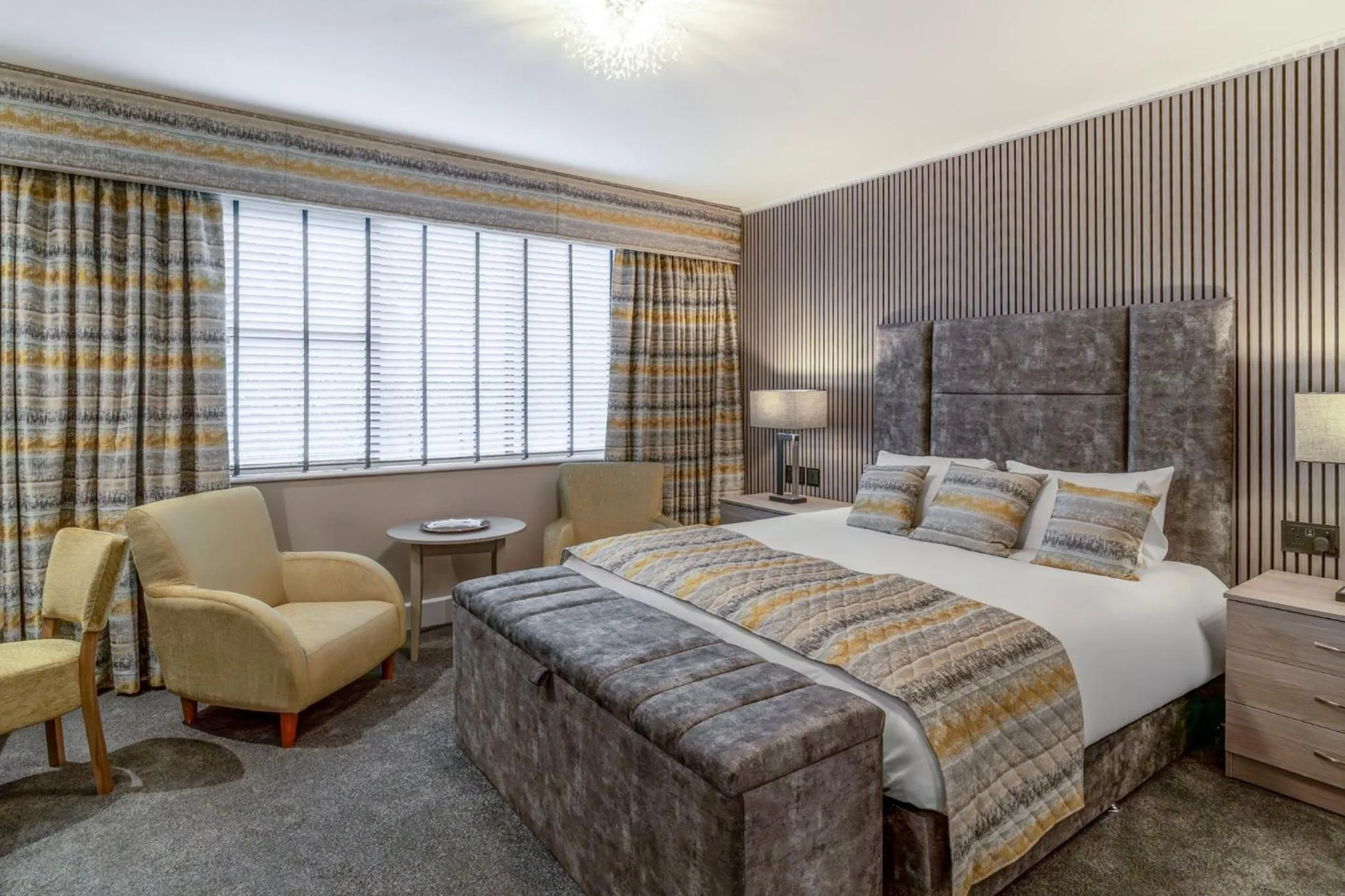 Bed in Daresbury Park Hotel