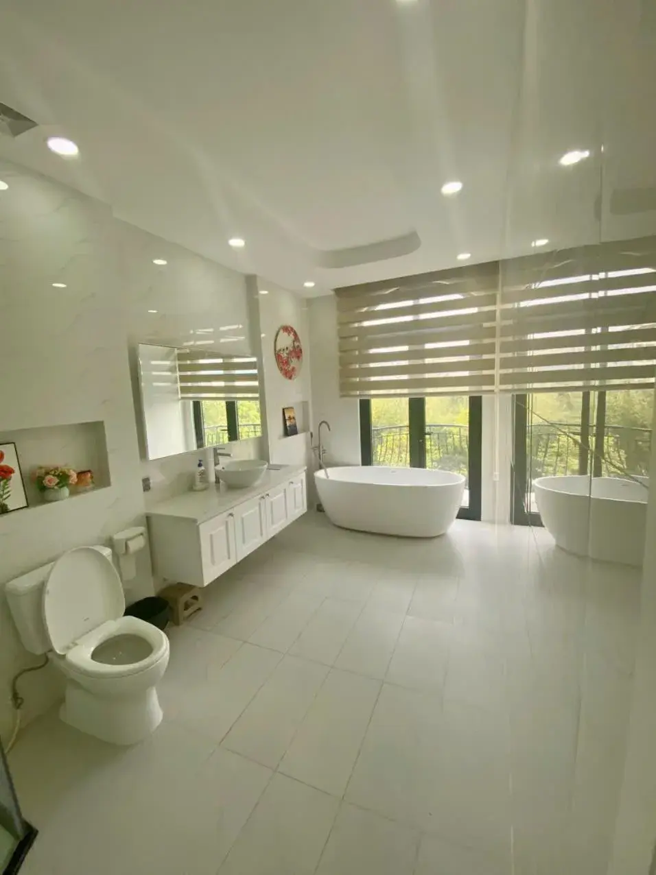 Deluxe Double Room with Bath in UY LONG Homestay & Coffee Deluxe Double Room with Bath in UY LONG Homestay & Coffee