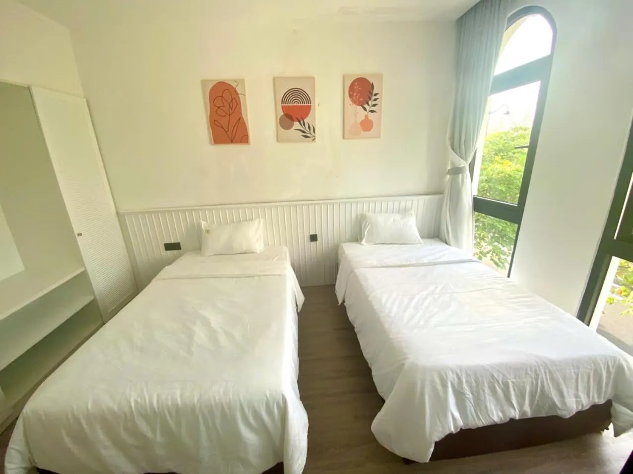 Bed in UY LONG Homestay & Coffee