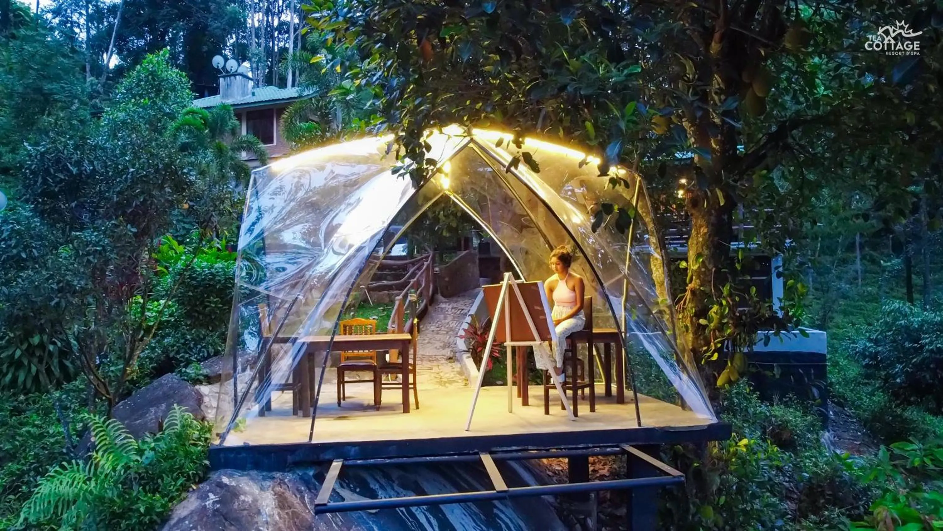 Restaurant/places to eat in Tea Cottage Resort & Spa