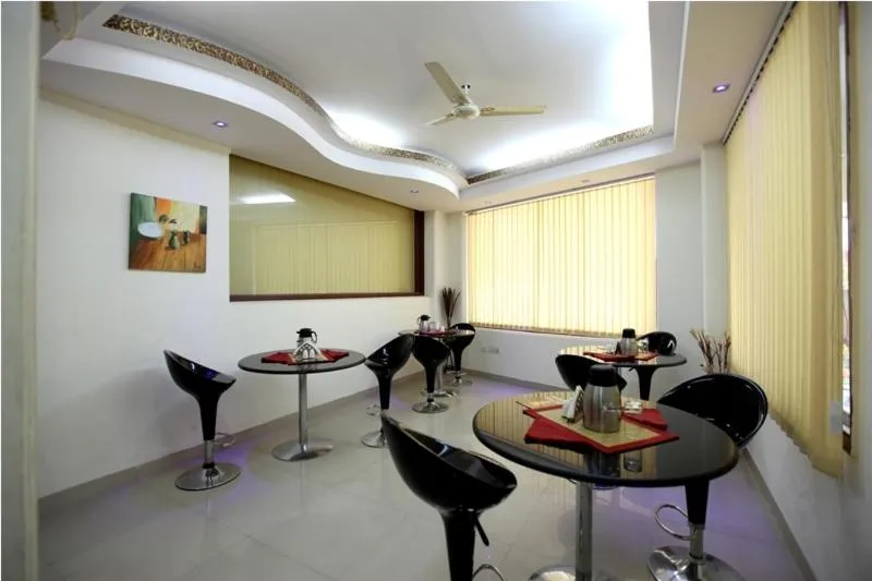 Seating area in Hotel Airport City Near Delhi International Airport