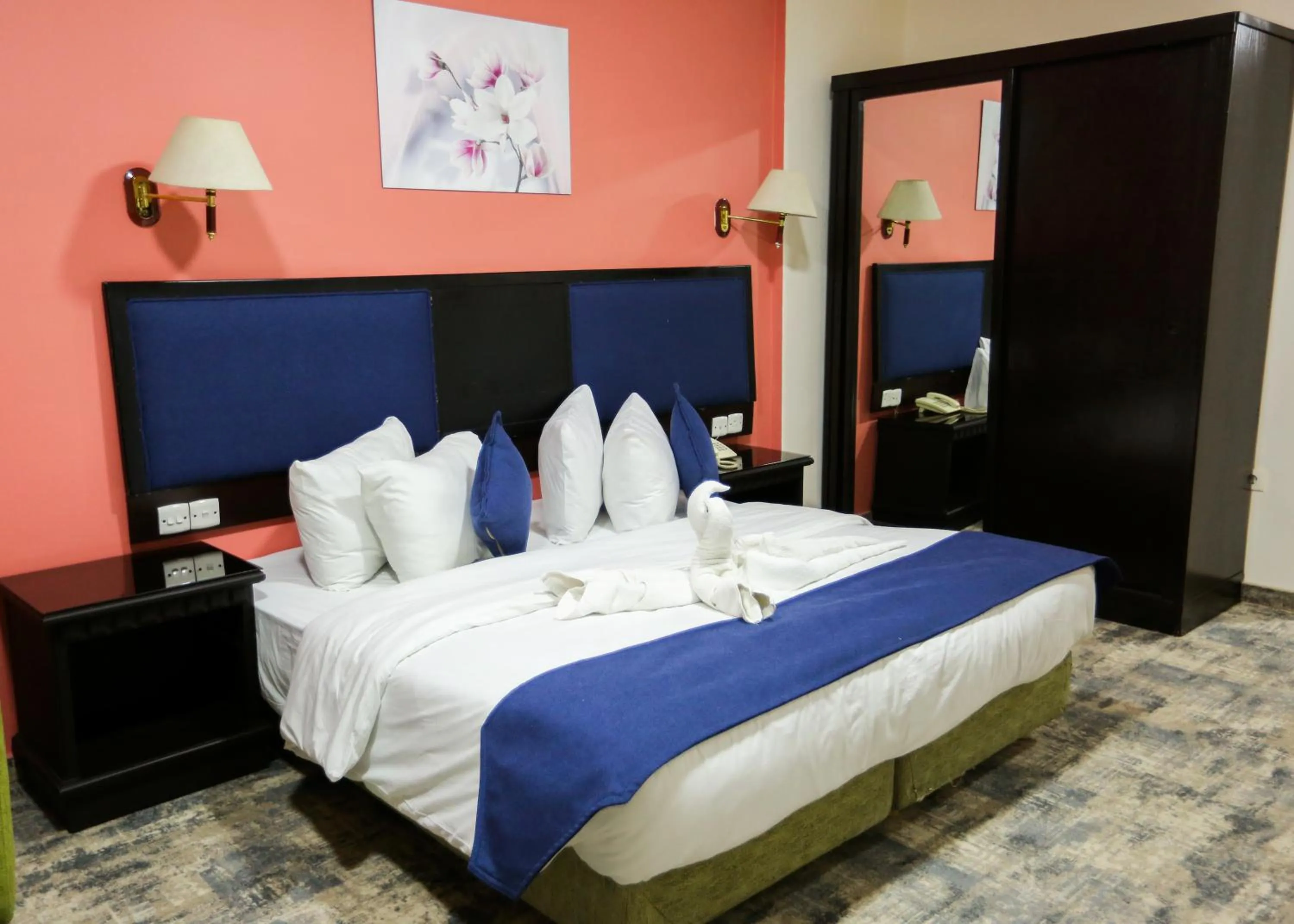 Bed in Seraj Amman Hotel