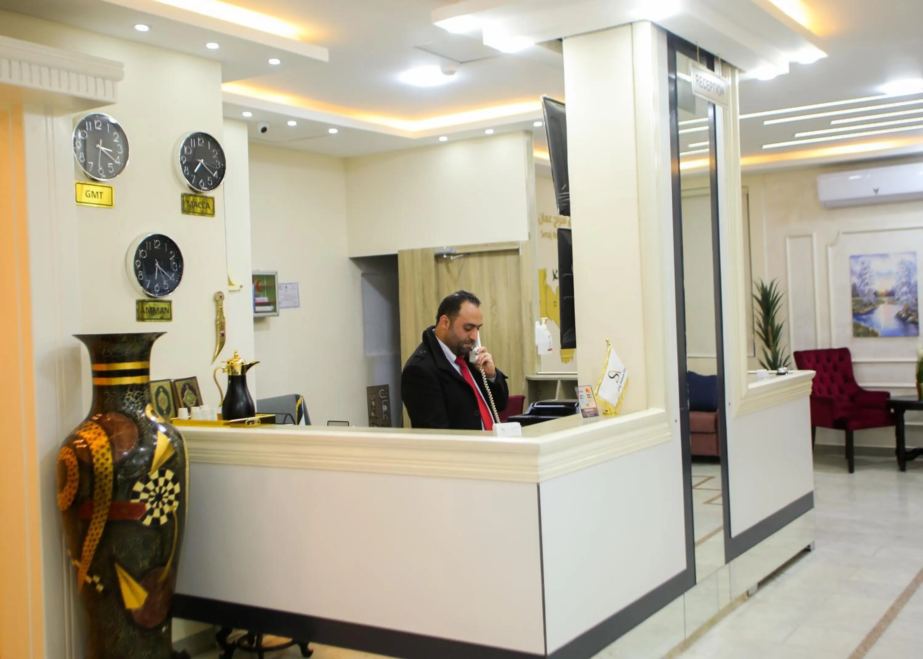 Staff in Seraj Amman Hotel