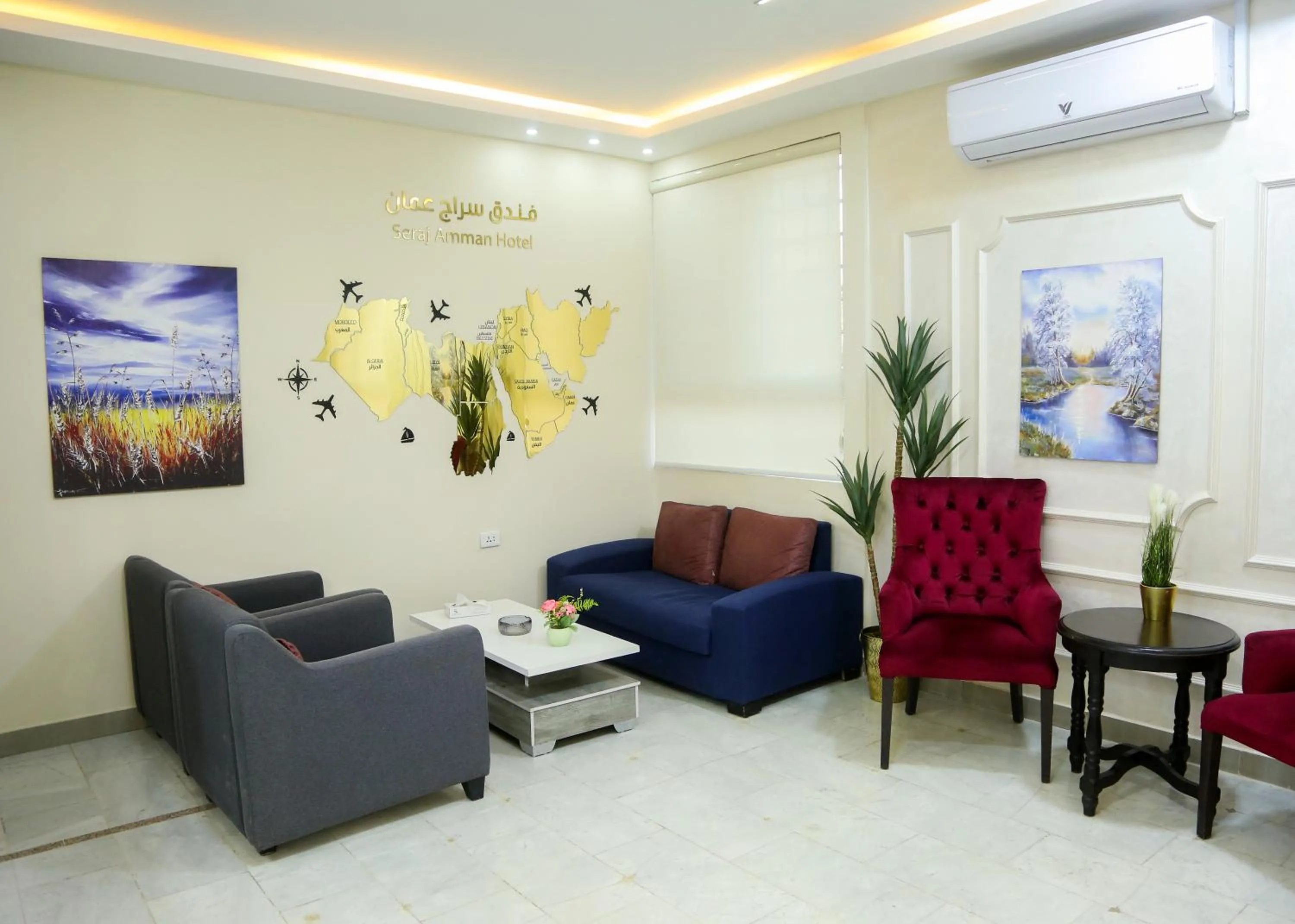 Property building in Seraj Amman Hotel