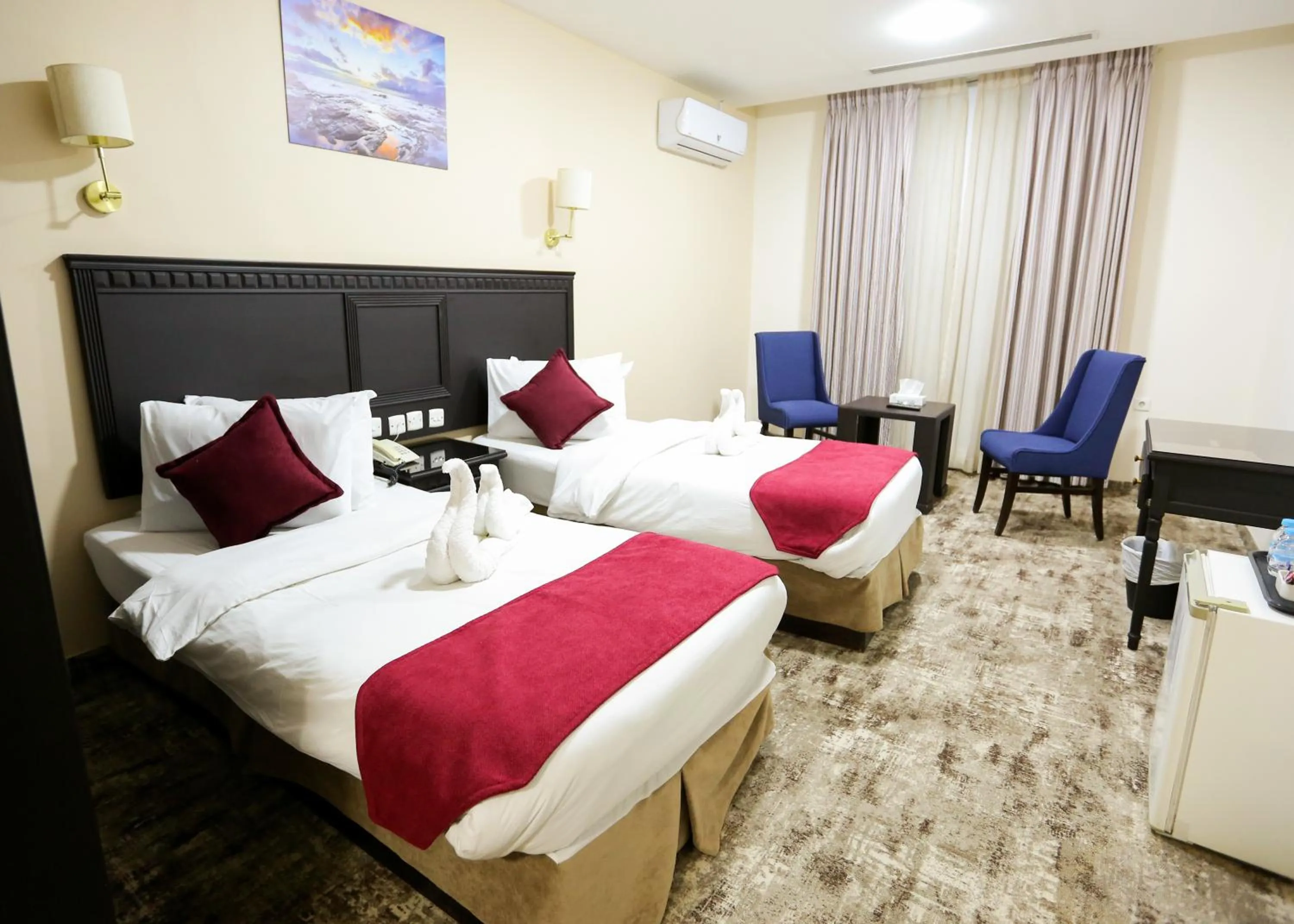 Bed in Seraj Amman Hotel