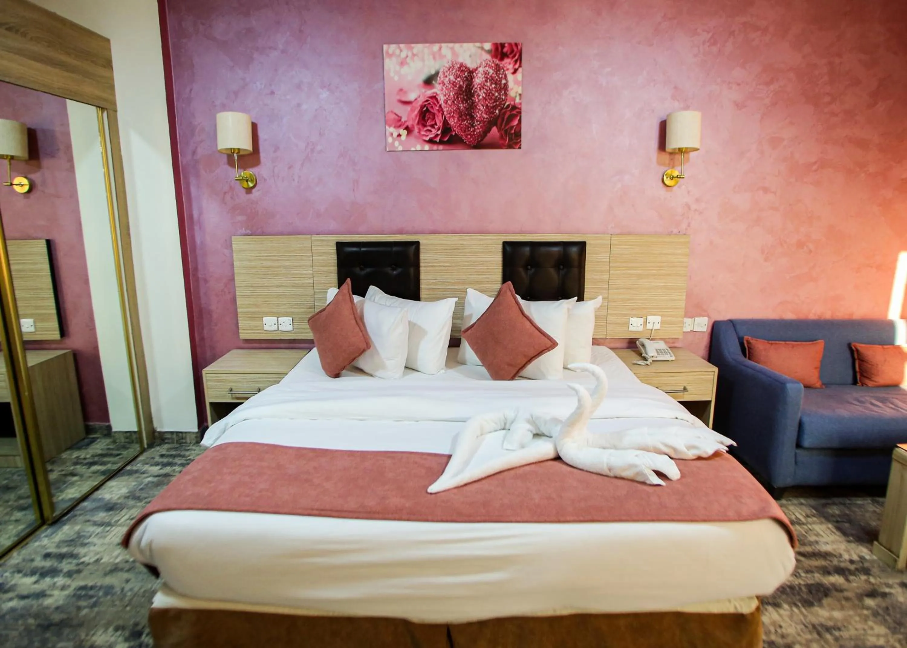 Bed in Seraj Amman Hotel