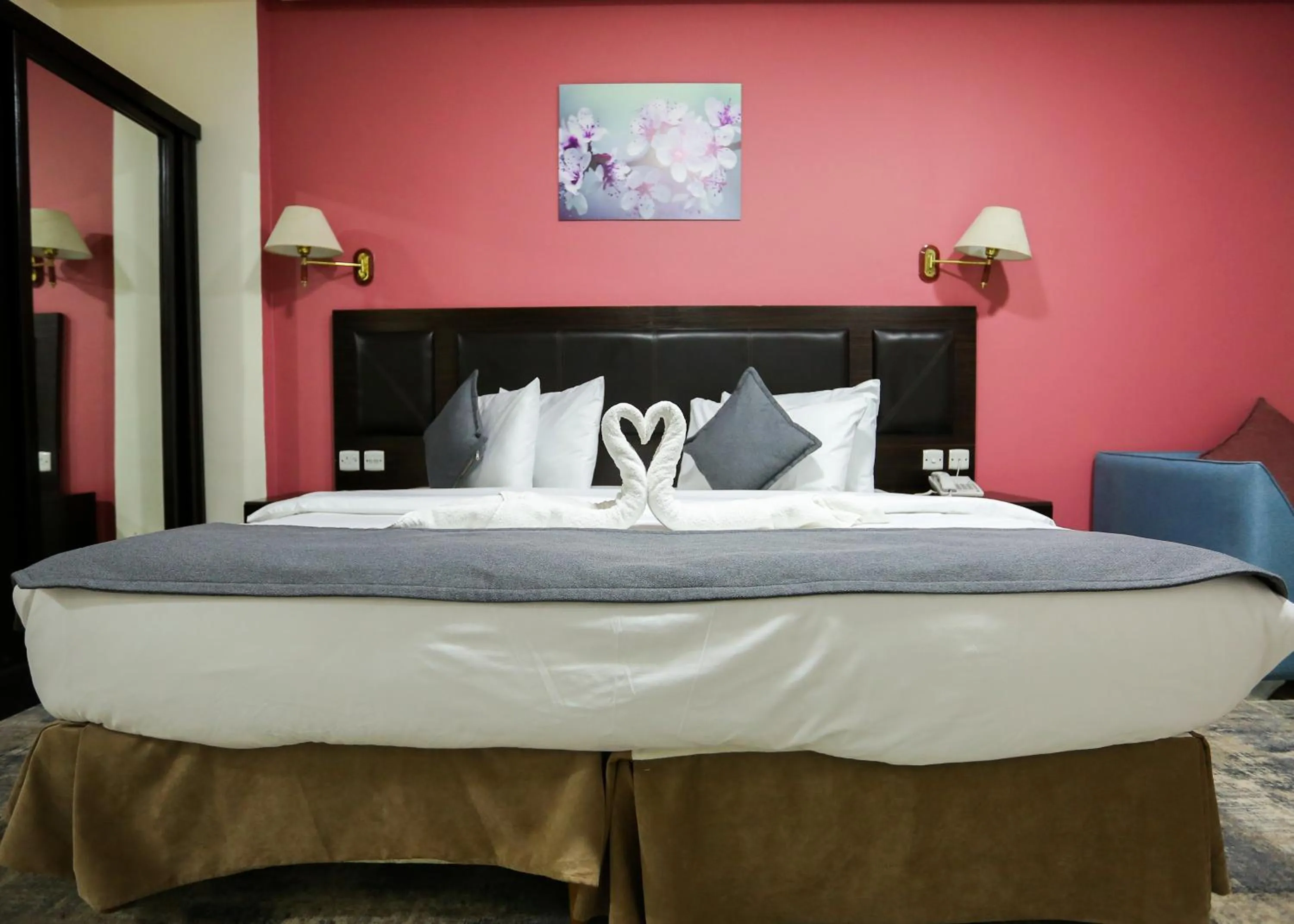 Bed in Seraj Amman Hotel