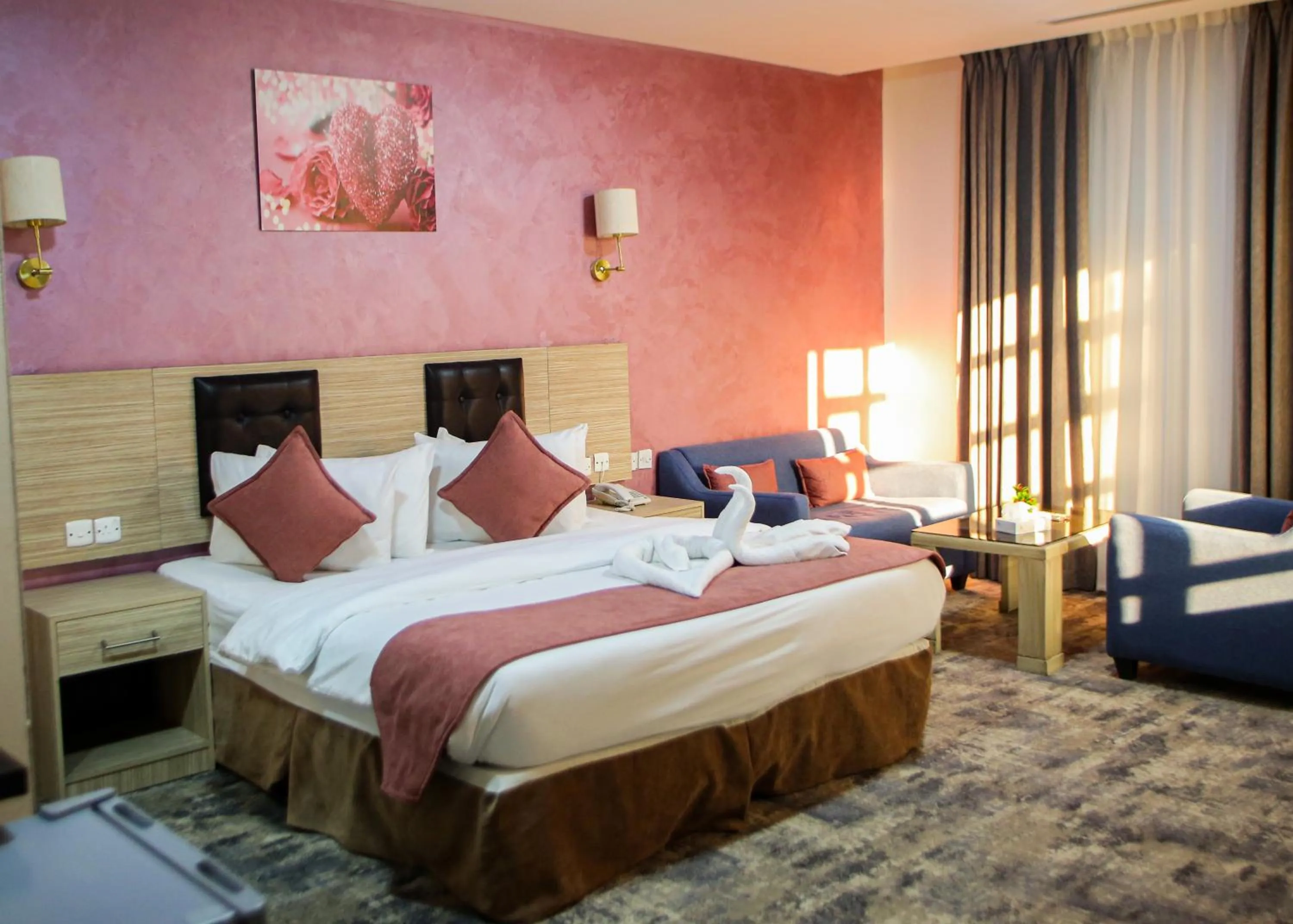 Bed in Seraj Amman Hotel