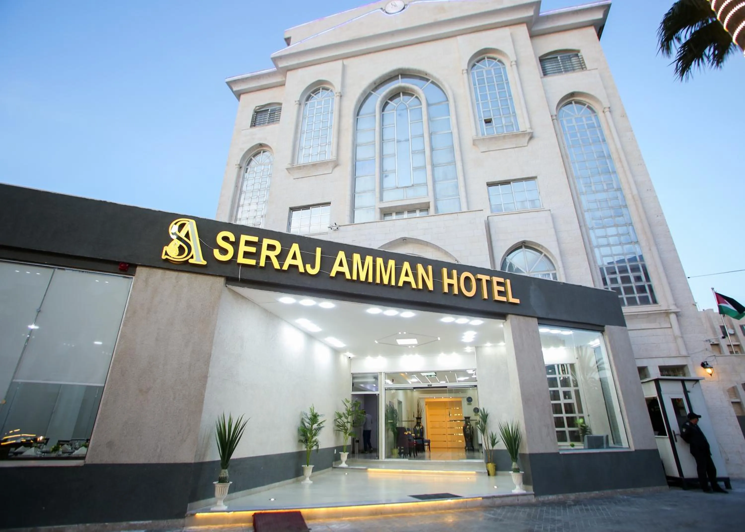 Street view in Seraj Amman Hotel