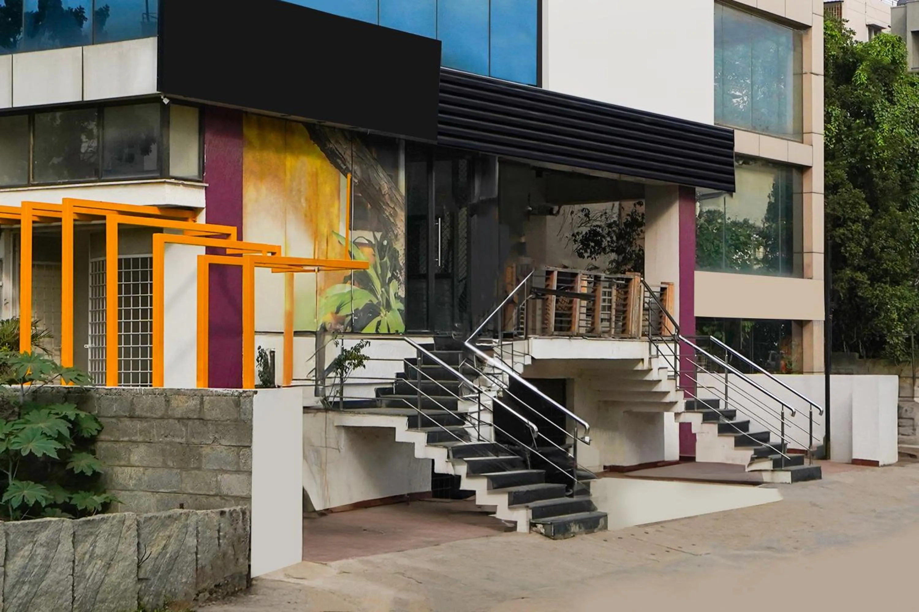 Facade/entrance in Townhouse HBR Layout