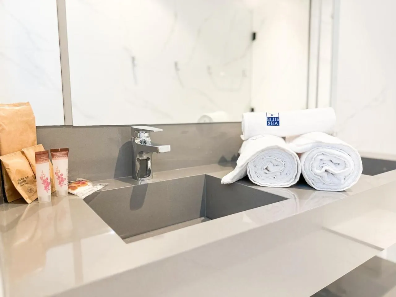 Bathroom in Blue Sea Hotel