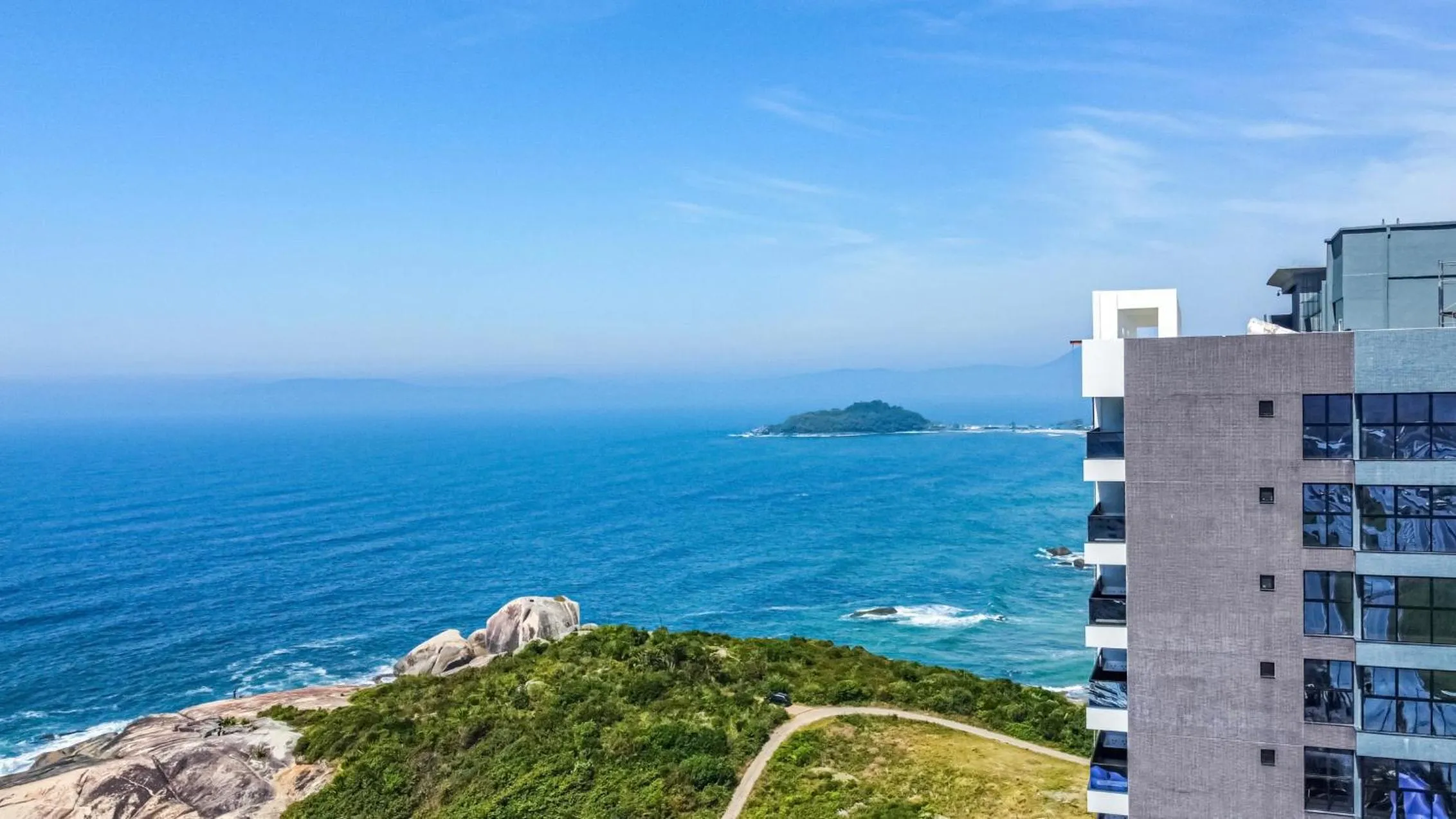 Property building in Blue Sea Hotel