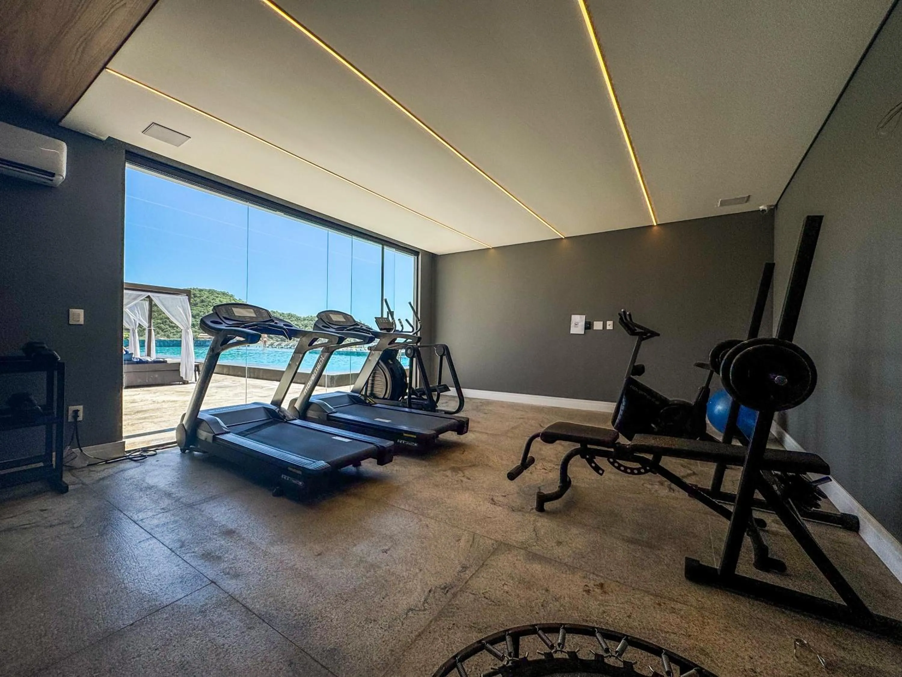 Fitness centre/facilities in Blue Sea Hotel
