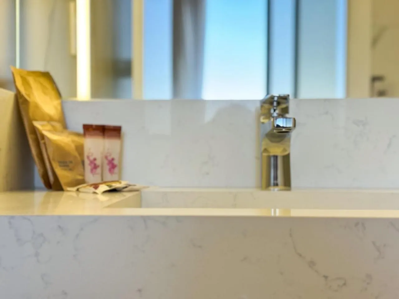 Bathroom in Blue Sea Hotel