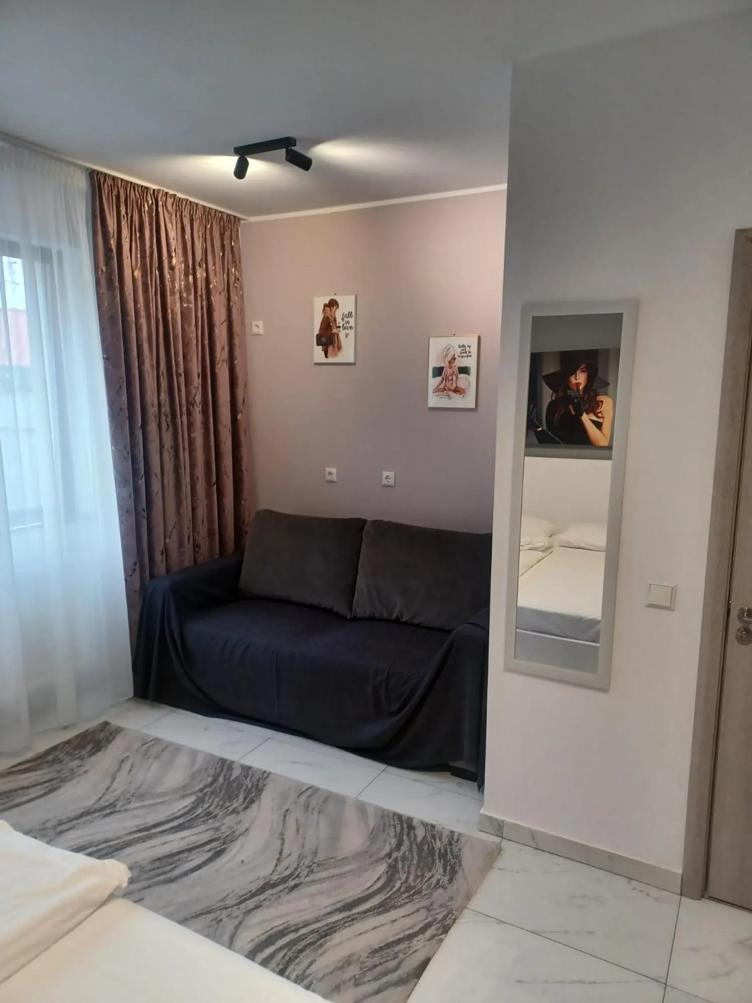 Bed in Aparthotel Oltului