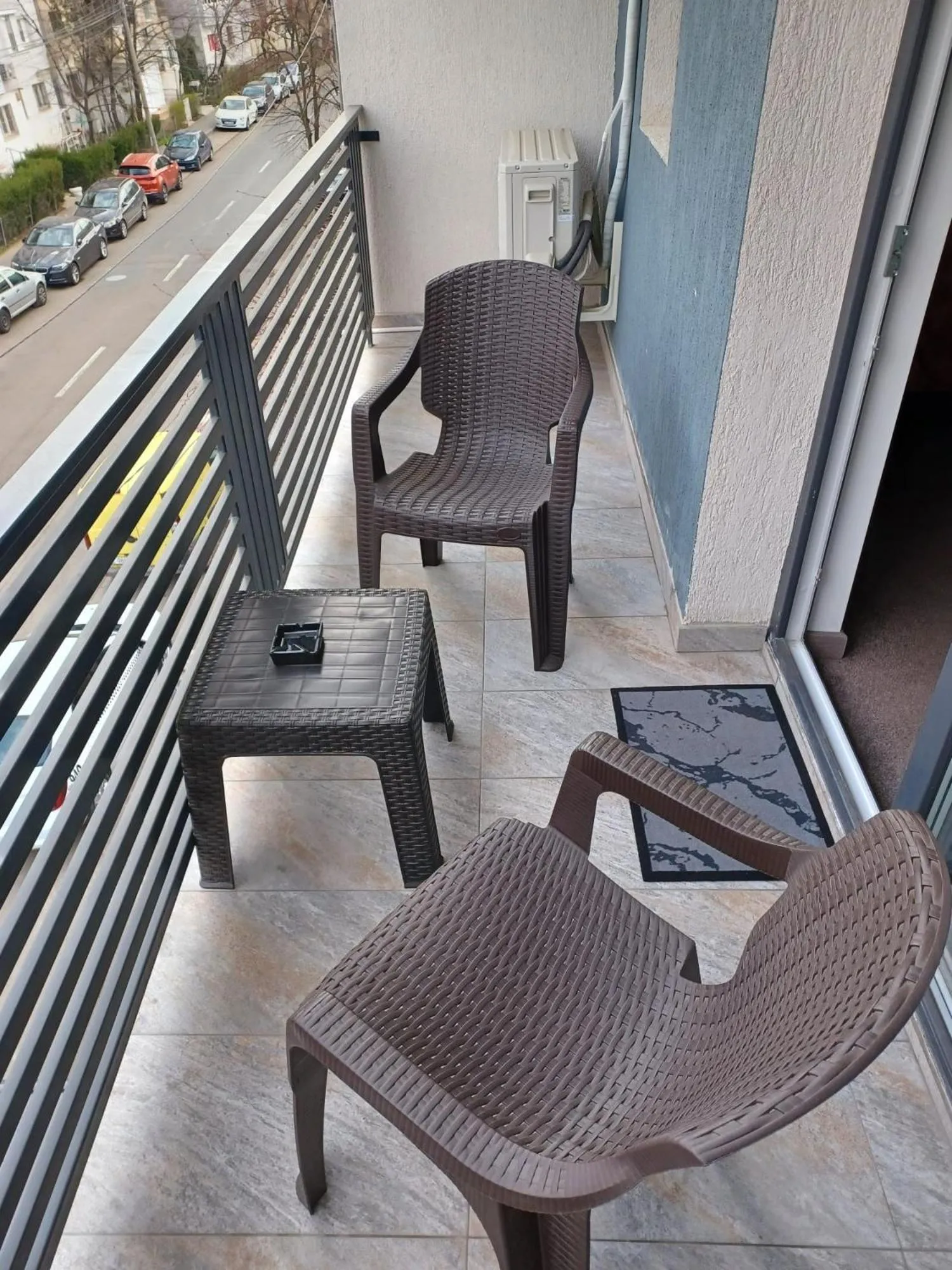 Balcony/Terrace in Aparthotel Oltului
