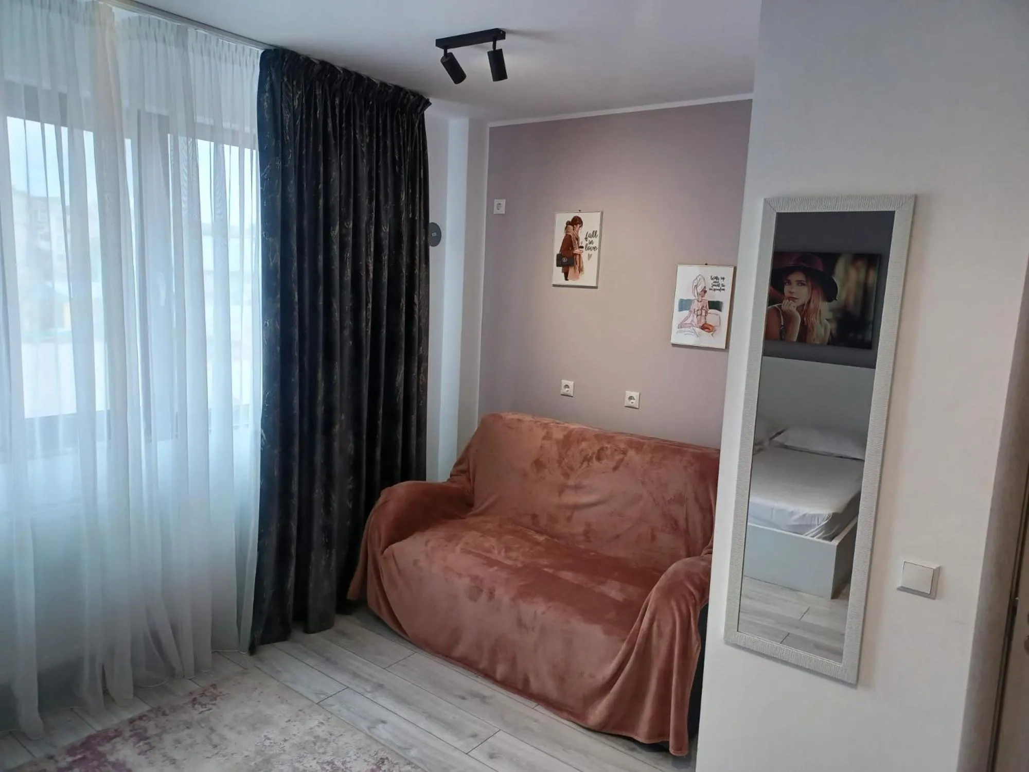 Bed in Aparthotel Oltului