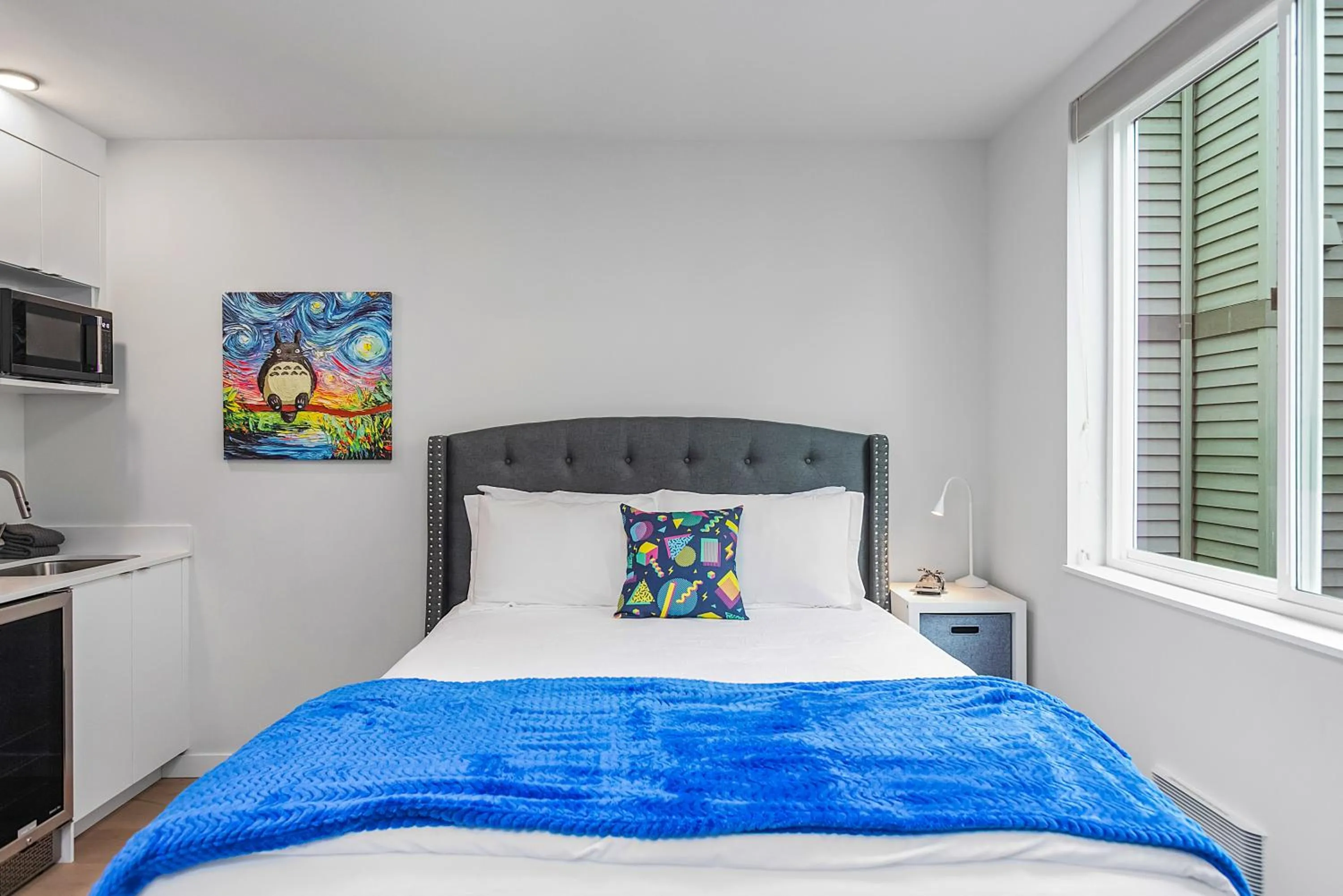 Bed in Back to The Future Sweet Suites