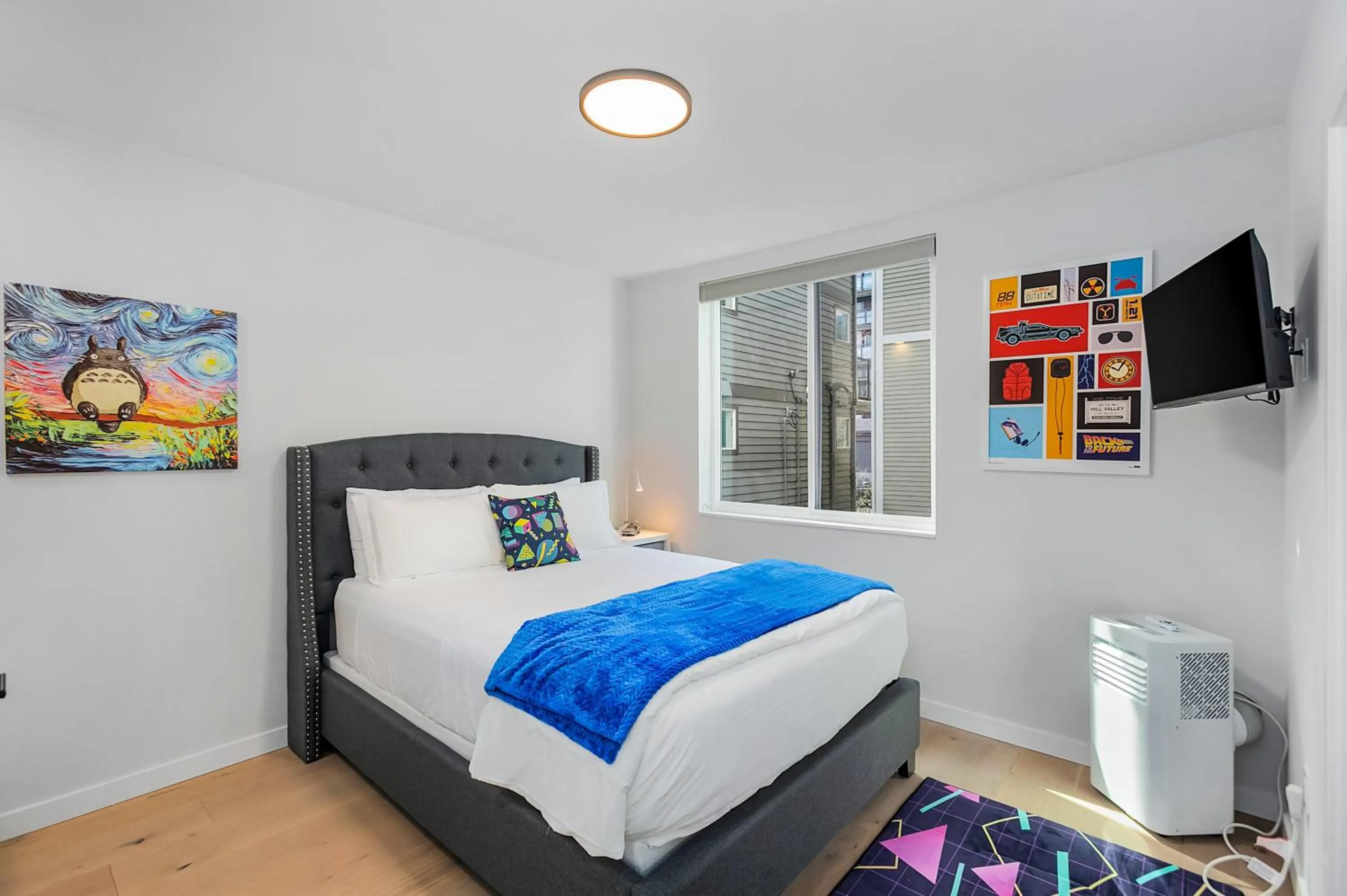 Bed in Back to The Future Sweet Suites