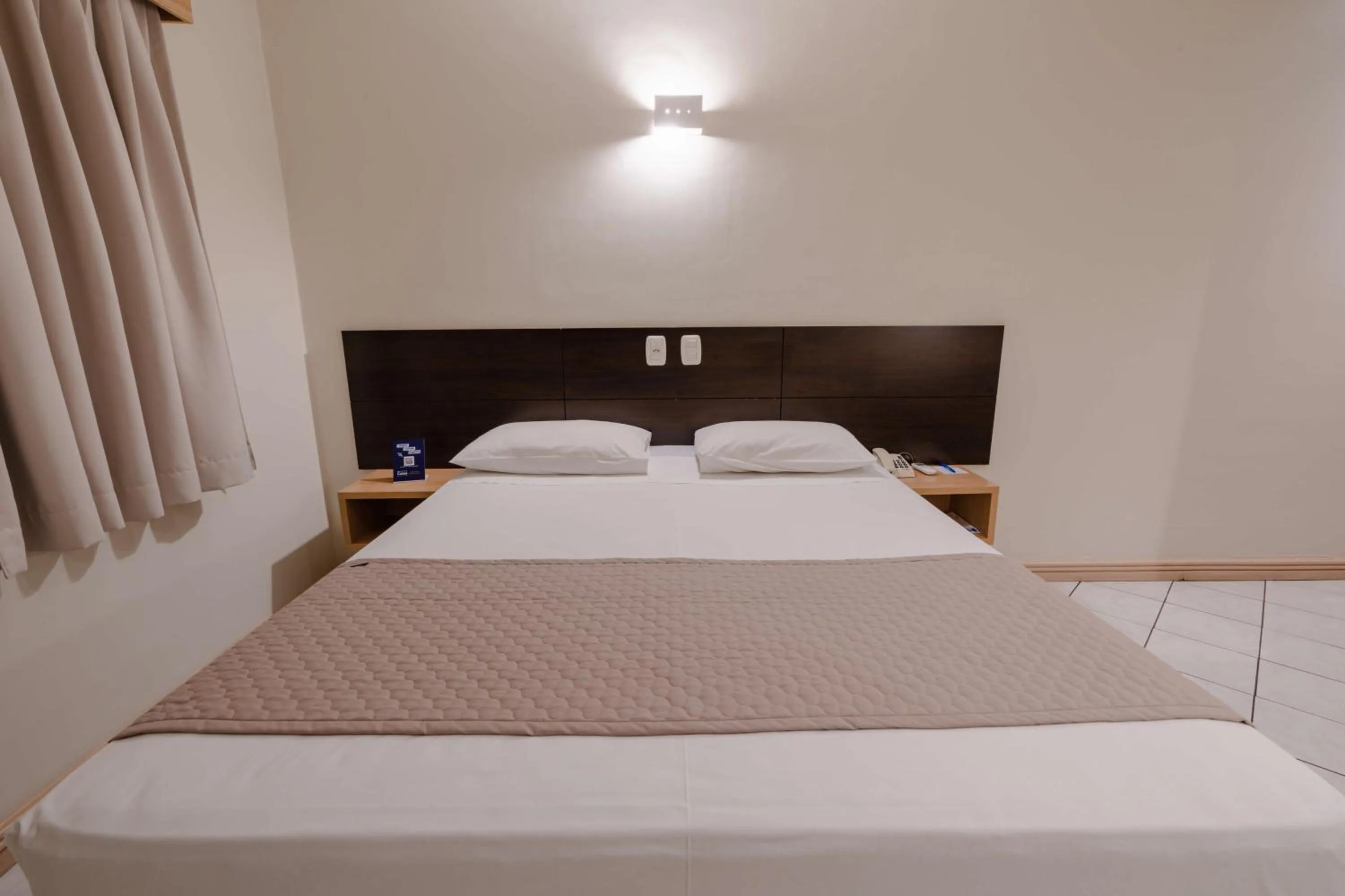 Bedroom, Bed in Hotel Caiuá Express Umuarama