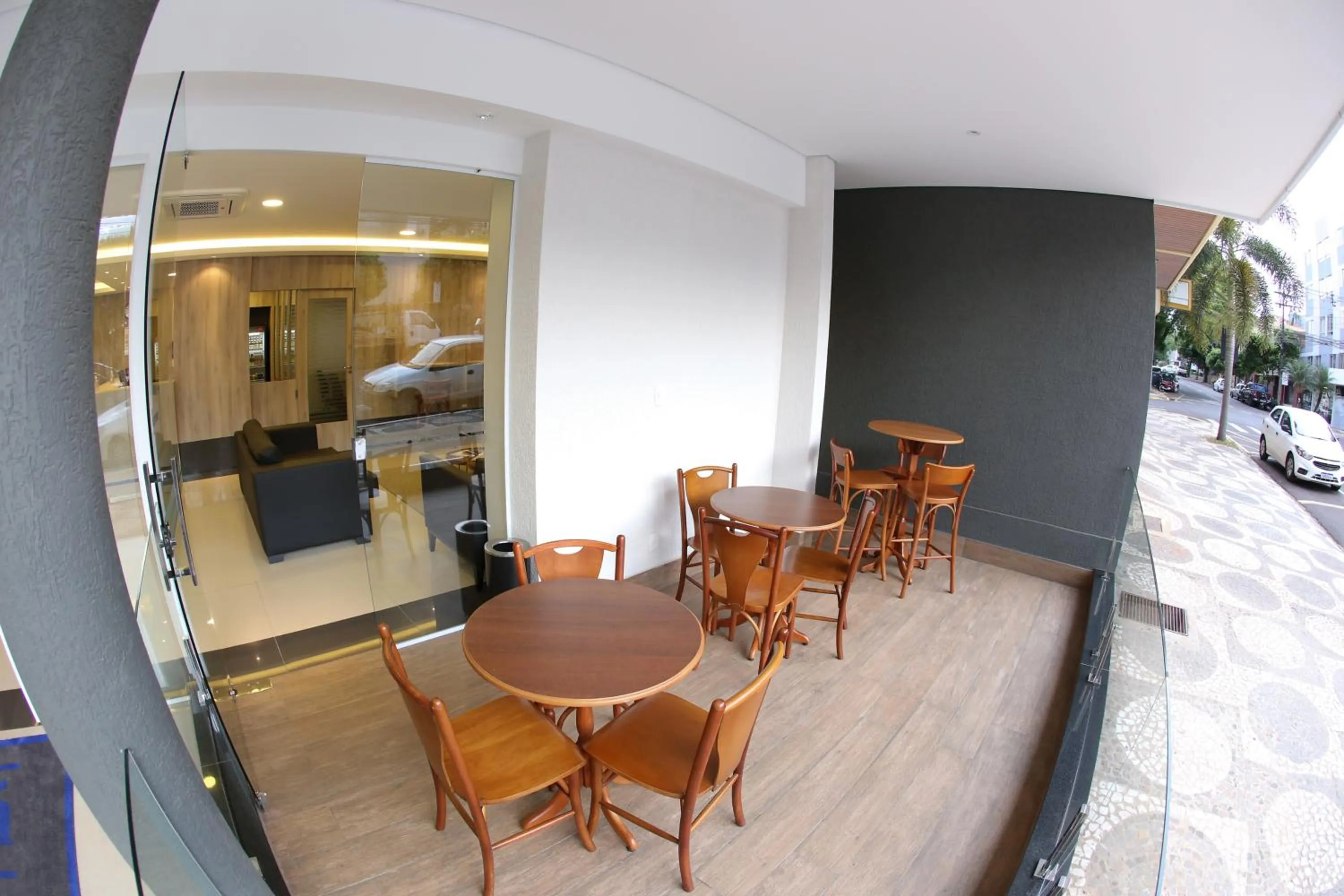 Patio in Hotel Caiuá Express Umuarama