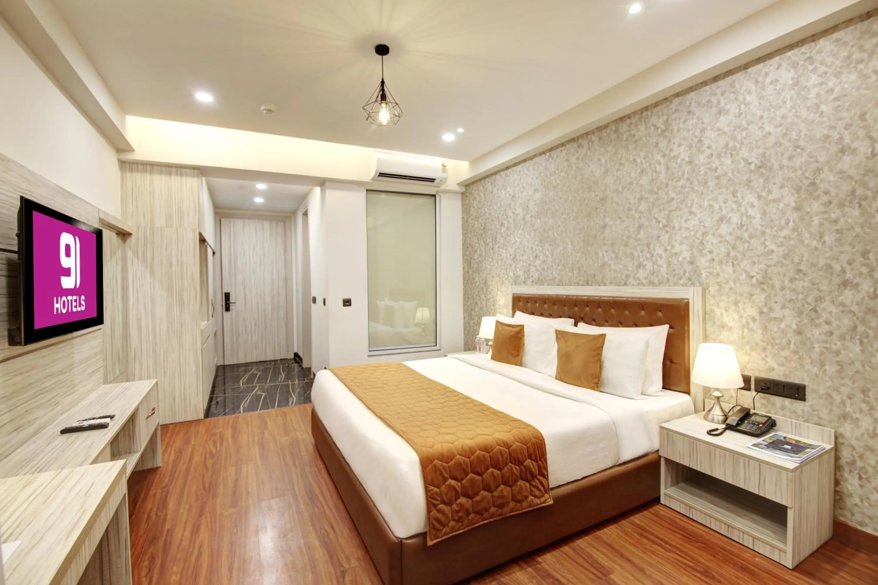 Bed in Hotel 91 Millennium Huda