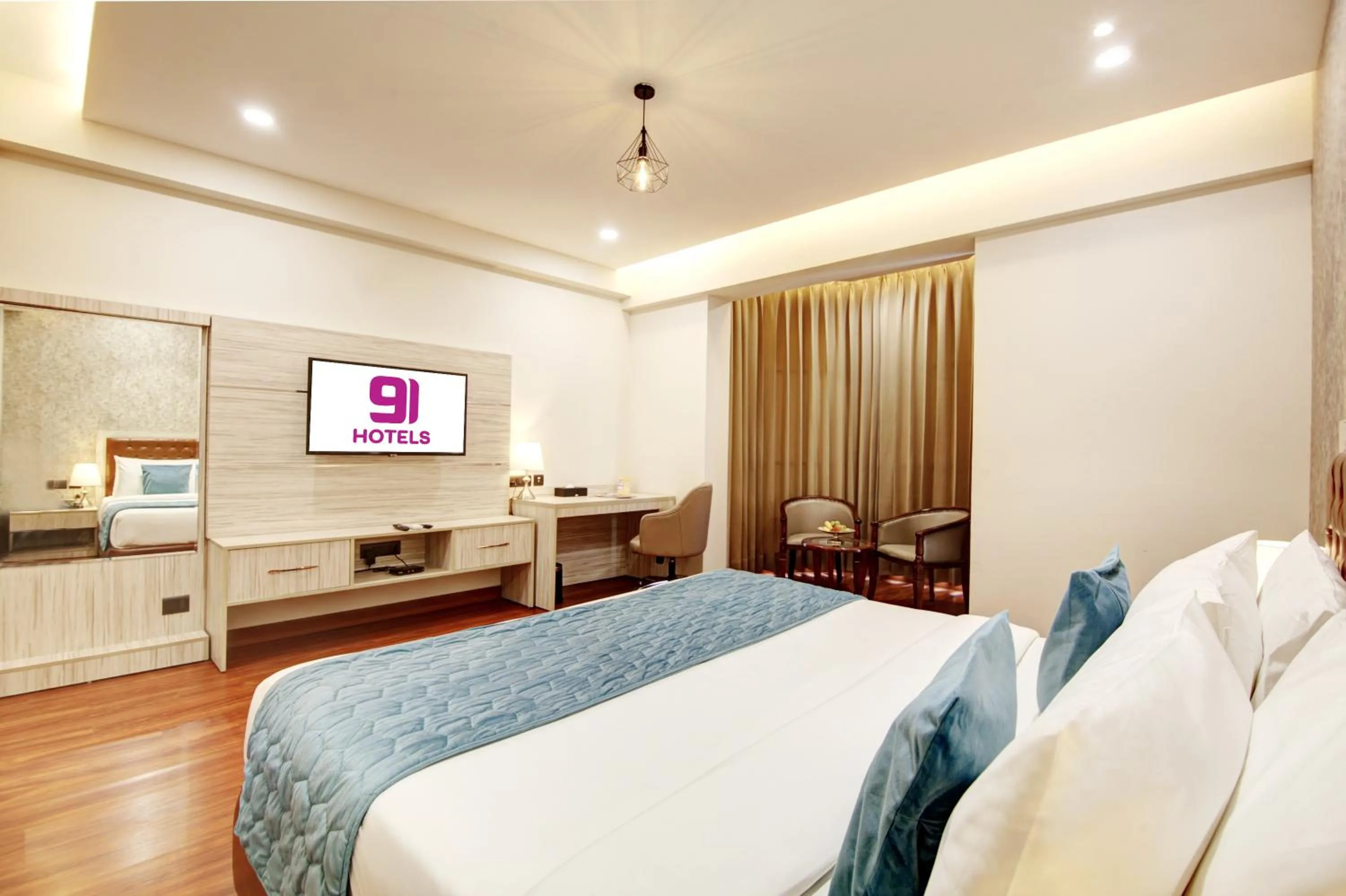 Bed in Hotel 91 Millennium Huda