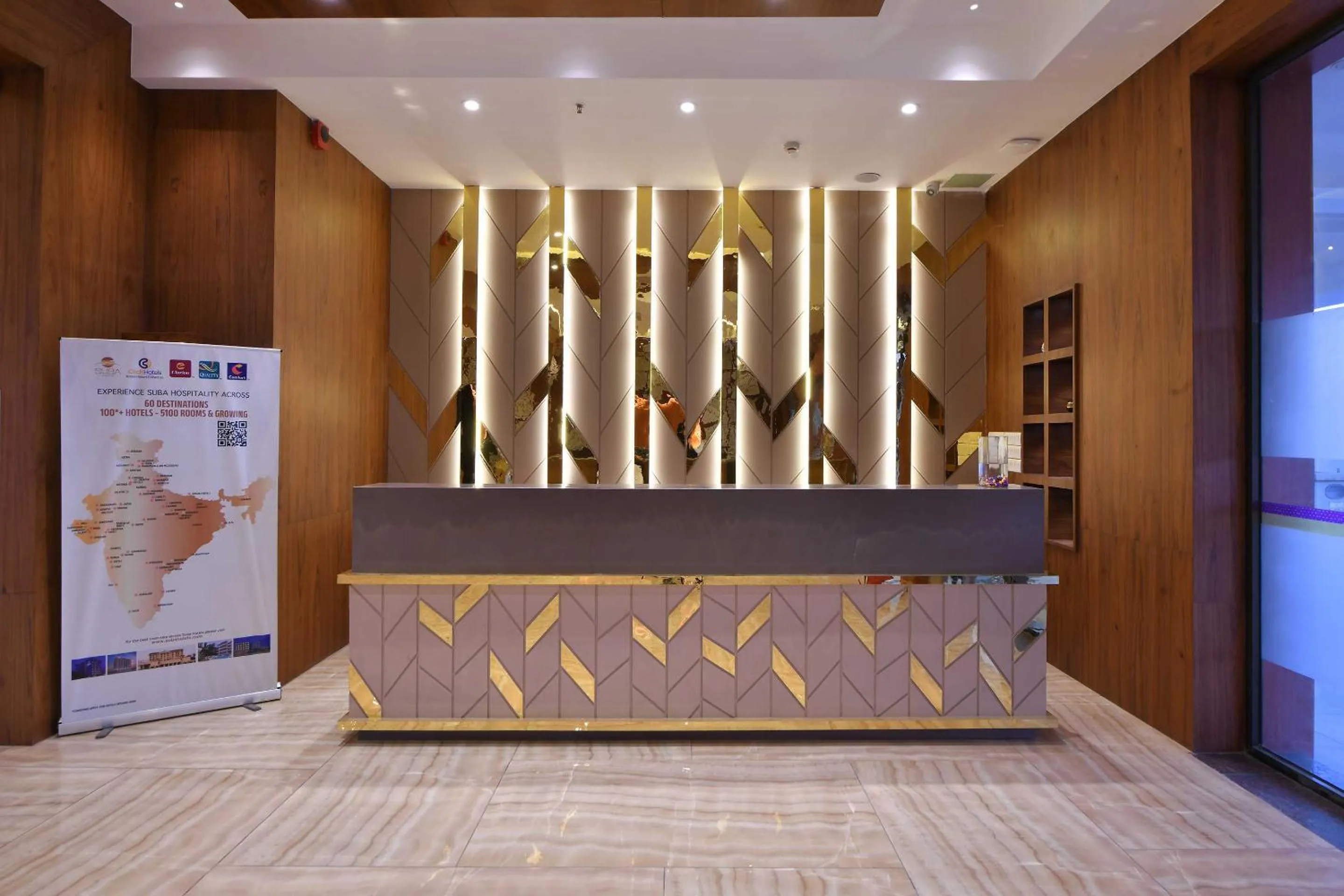 Lobby or reception in Clubhouse Hotel by CheckIn Morbi