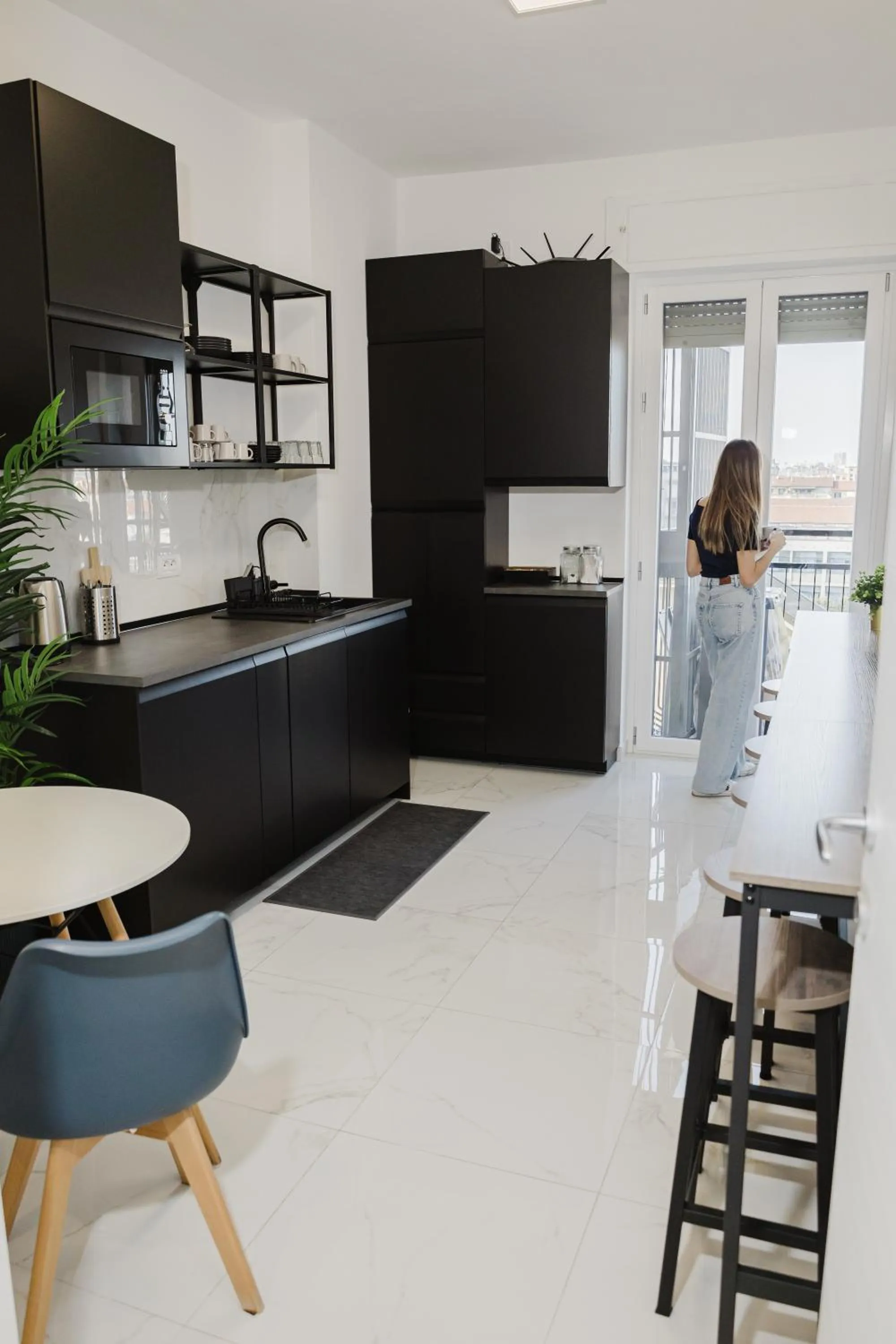 Dining area in B&B Best Hostel Milano