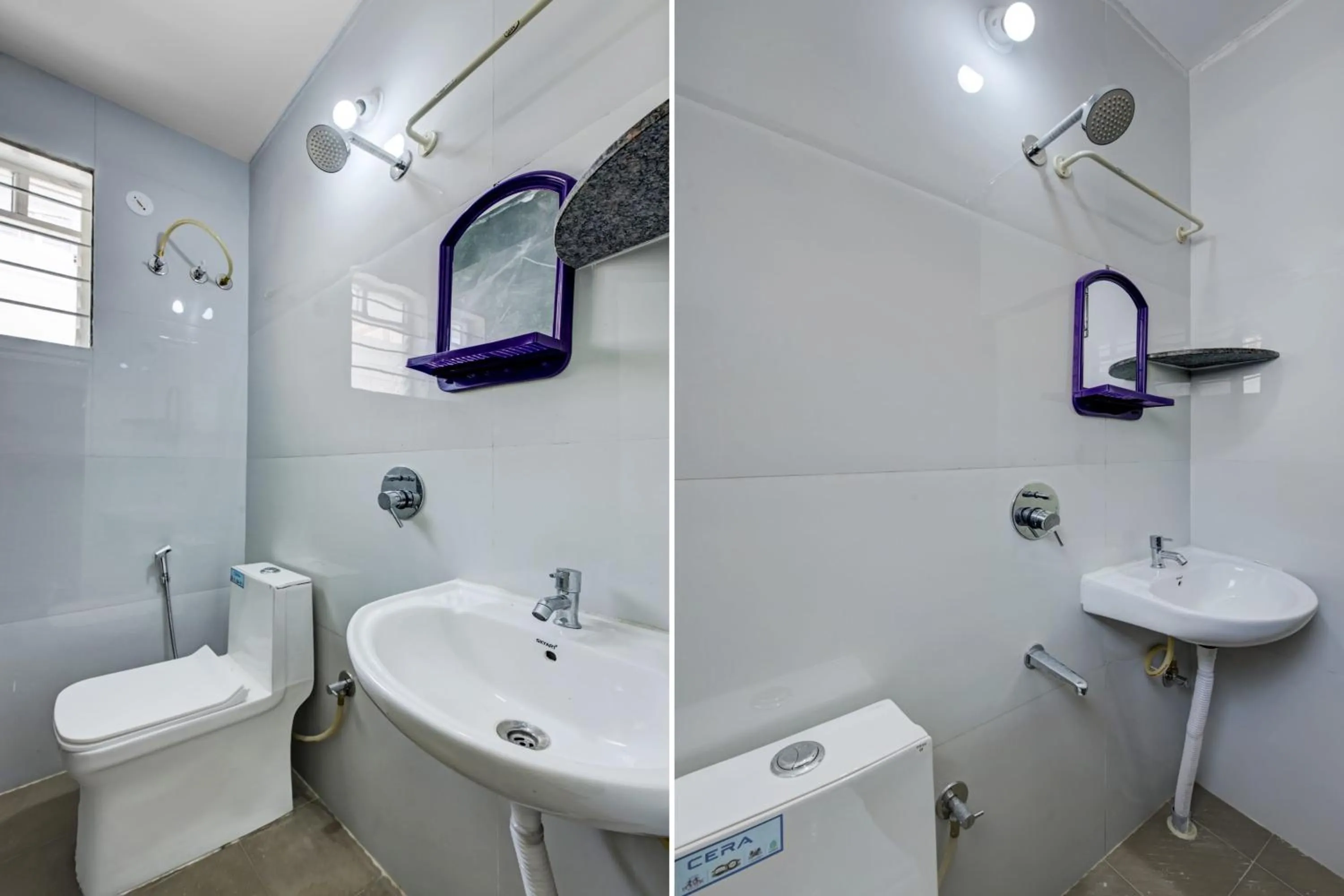 Bathroom in Collection O Sapthagiri Inn